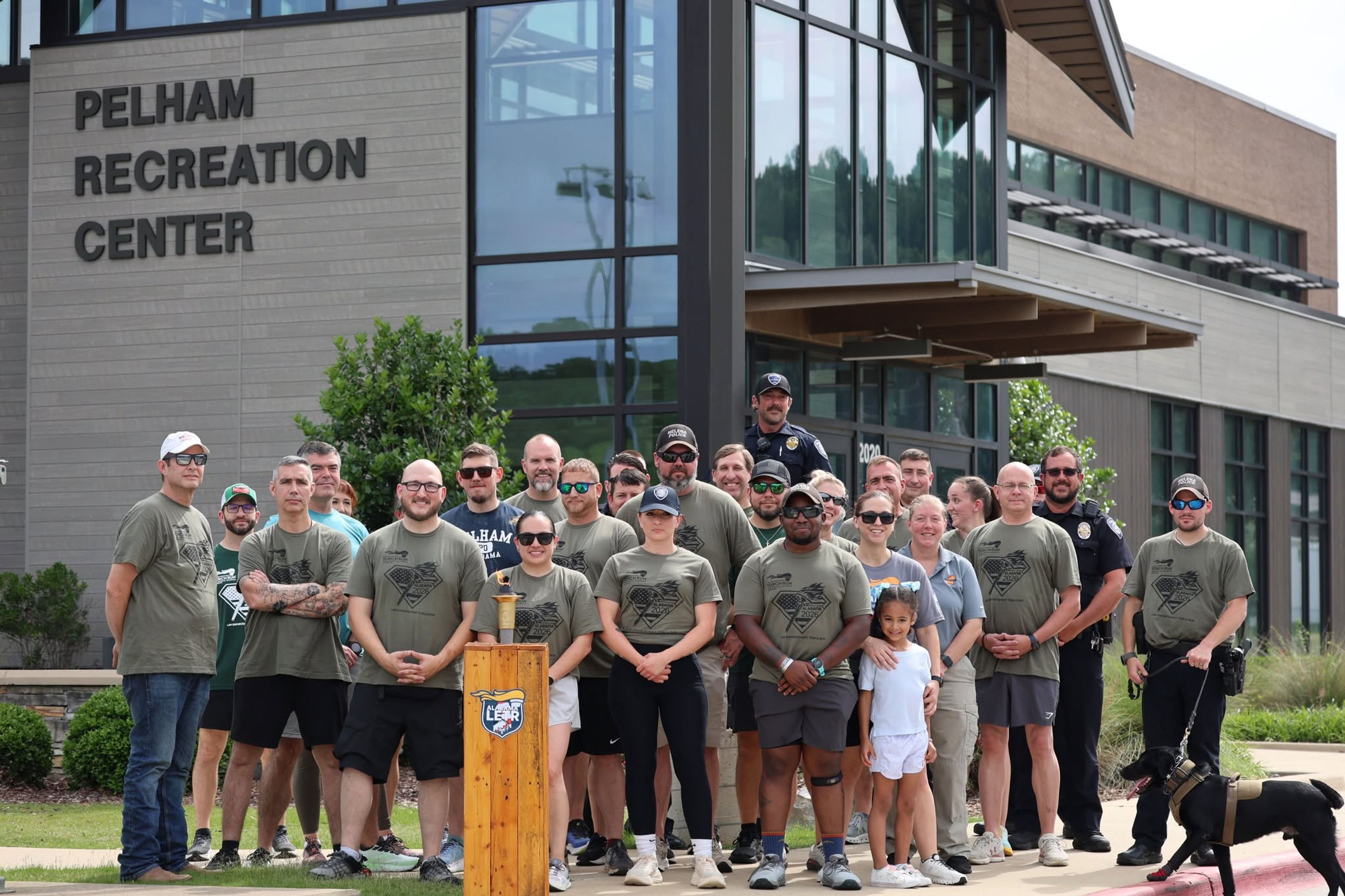 Law enforcement, communities unite for inaugural Shelby County Torch Run