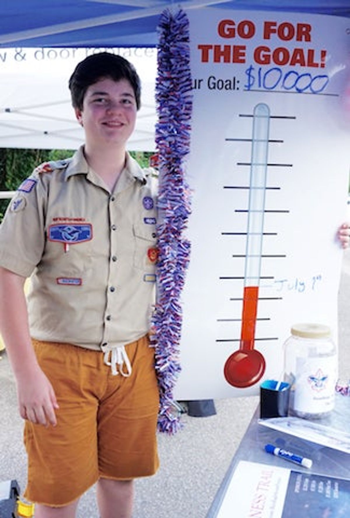 Rice raising money for Eagle Scout project
