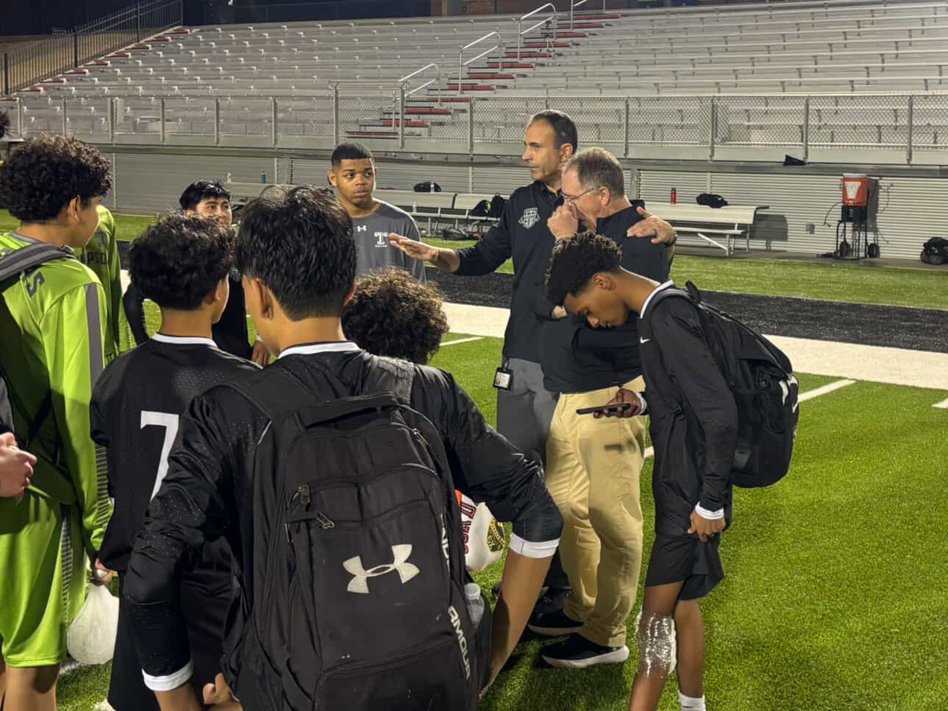 Thompson JV boys soccer coach Michael Wilbanks reaches 250 w