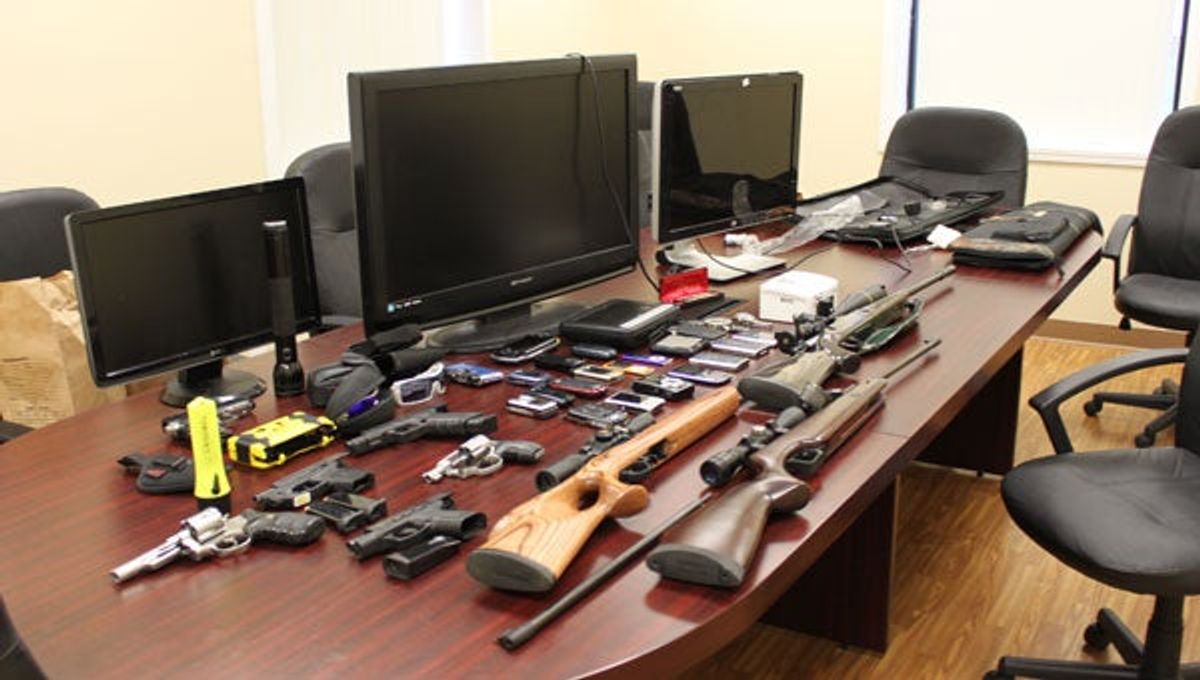 Man arrested, stolen property recovered