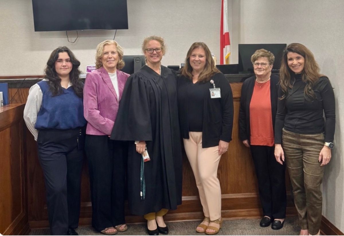 Welborn swears in 4 CASA volunteers