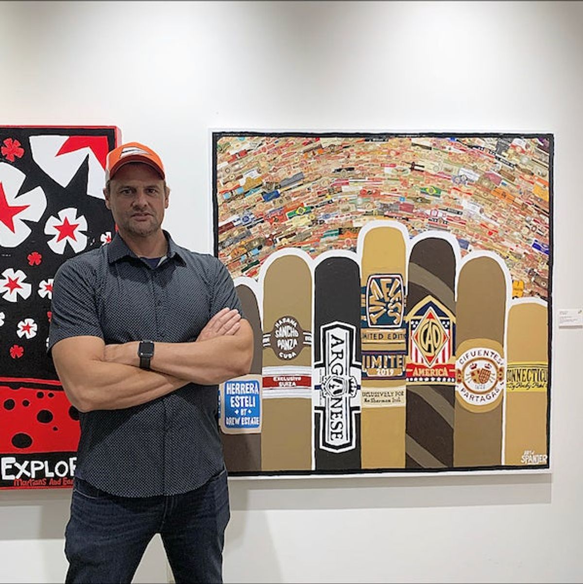 Tim Spanjer's art brings fun exhibit to Shelby County Arts Council