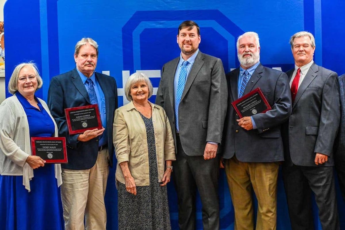 Leath Ramsay Fourth class of ChHS Hall of Fame inducted at Hargis Christi...