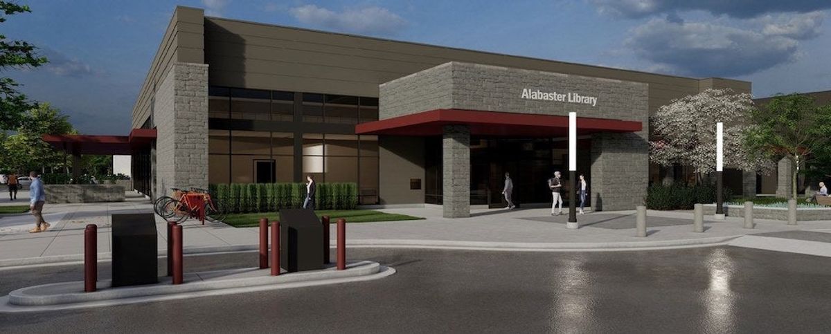 Alabaster unveils designs for upcoming new library