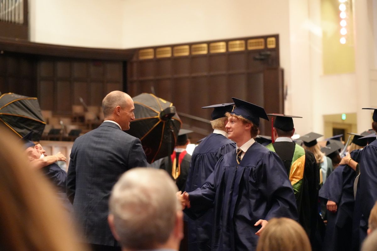 BCS graduates reminded ‘God is watching over them through it...