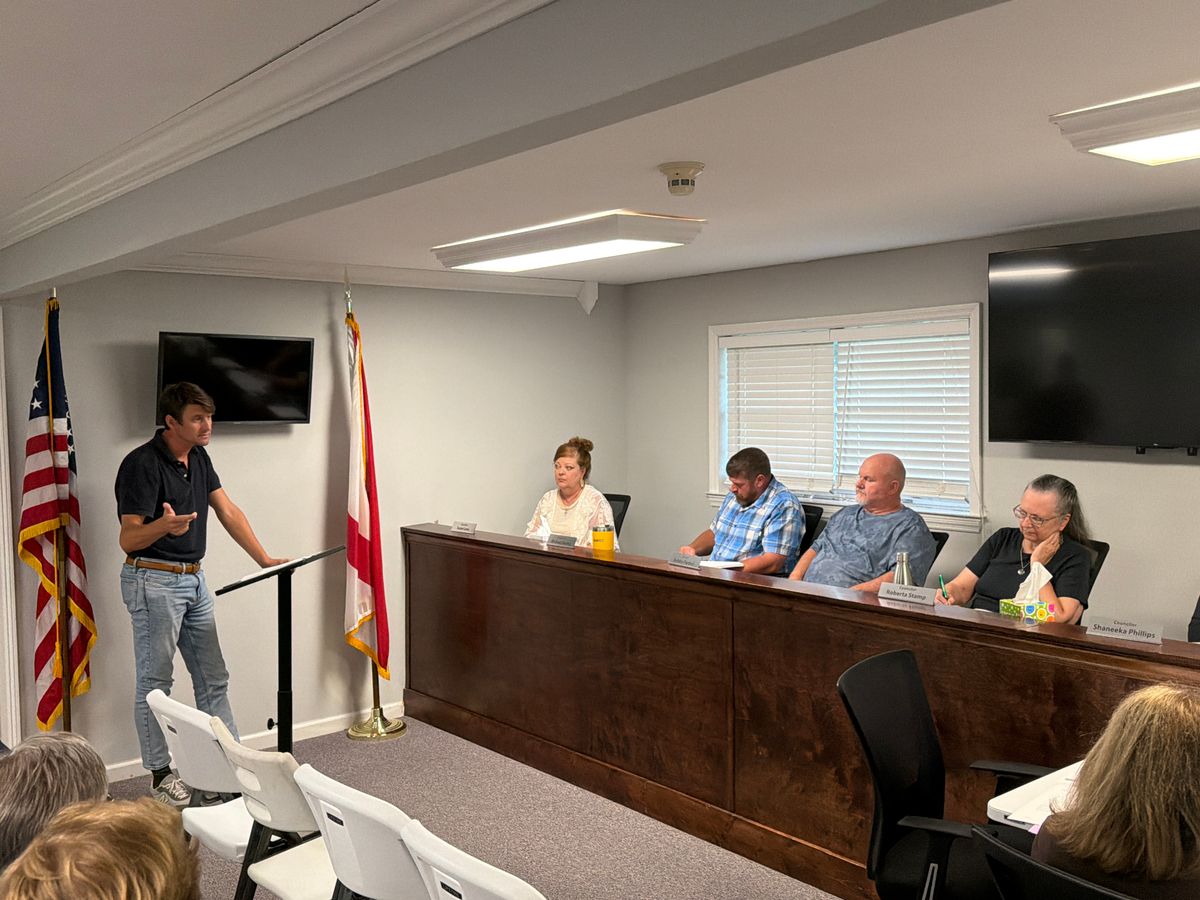 Westover data center representatives speak to council follow...