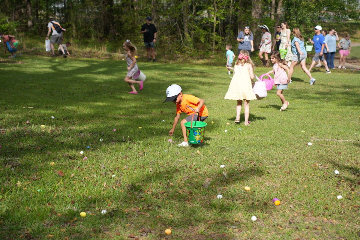 Helena and Church at Old Town Co-Host Easter Egg Hunt at Joe Tucker Park