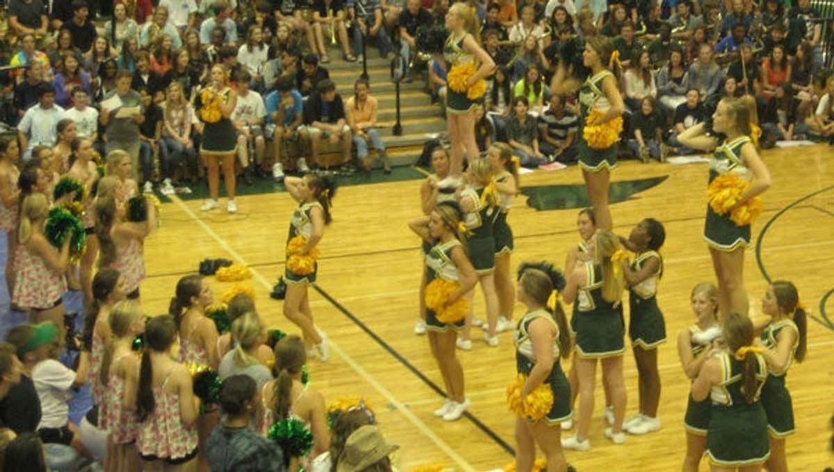 Pep rallies finally return