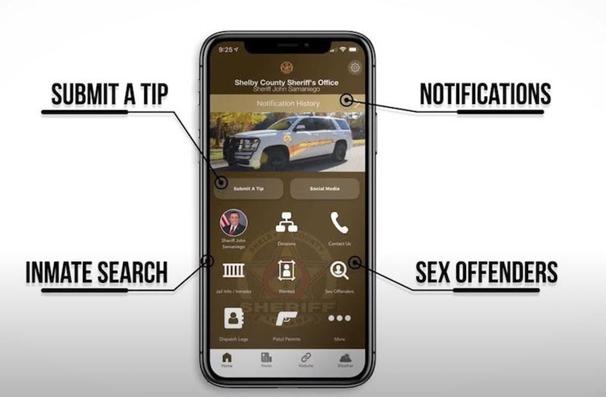 Shelby County Sheriff's Office launches smartphone app