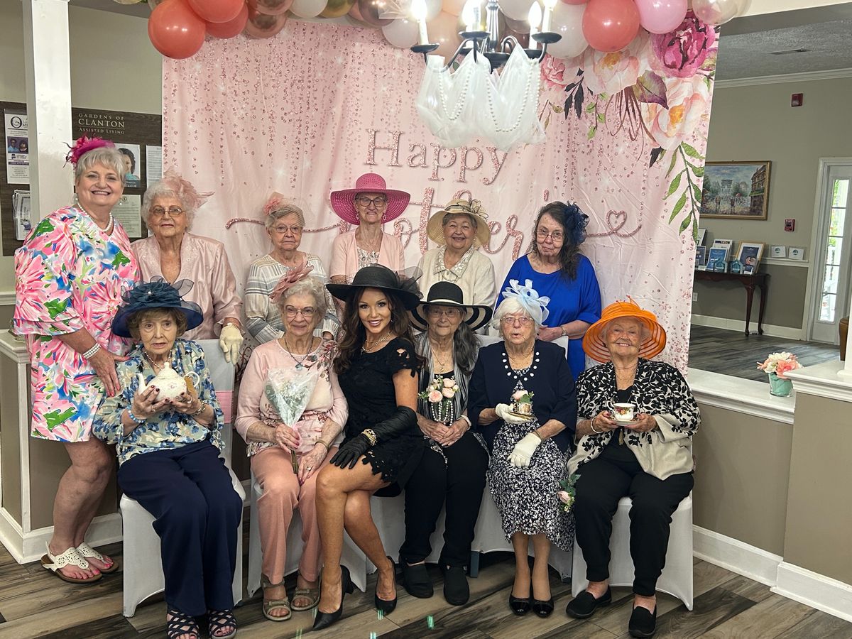 Spilling the Tea — Gardens celebrate its mothers with tea party