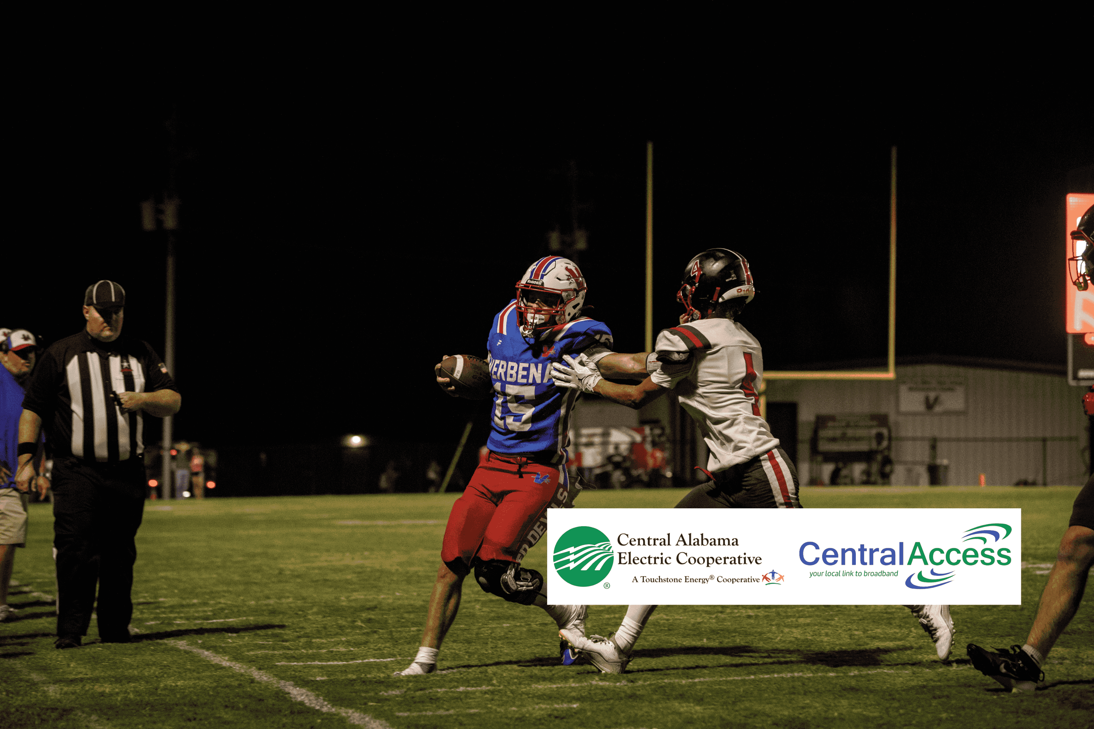 Verbena High School posted 467 rushing yards in its win on Sept. 4 over Central-Hayneville High School.