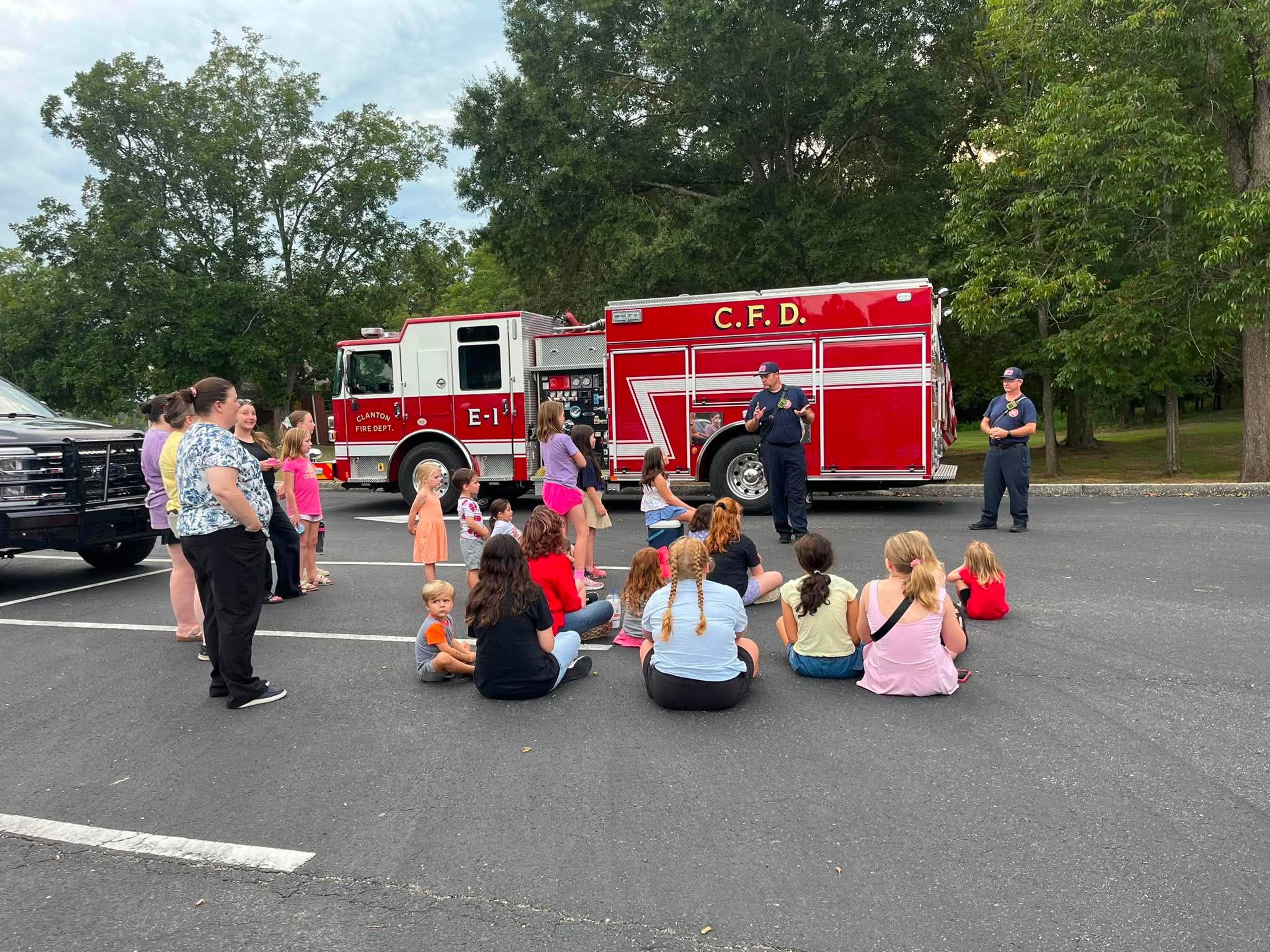 Girls Ministries at Clanton First Assembly of God church held a fire safety day alongside the Clanton Fire Department earlier in August that helped the girls achieve an Adventure Badge.