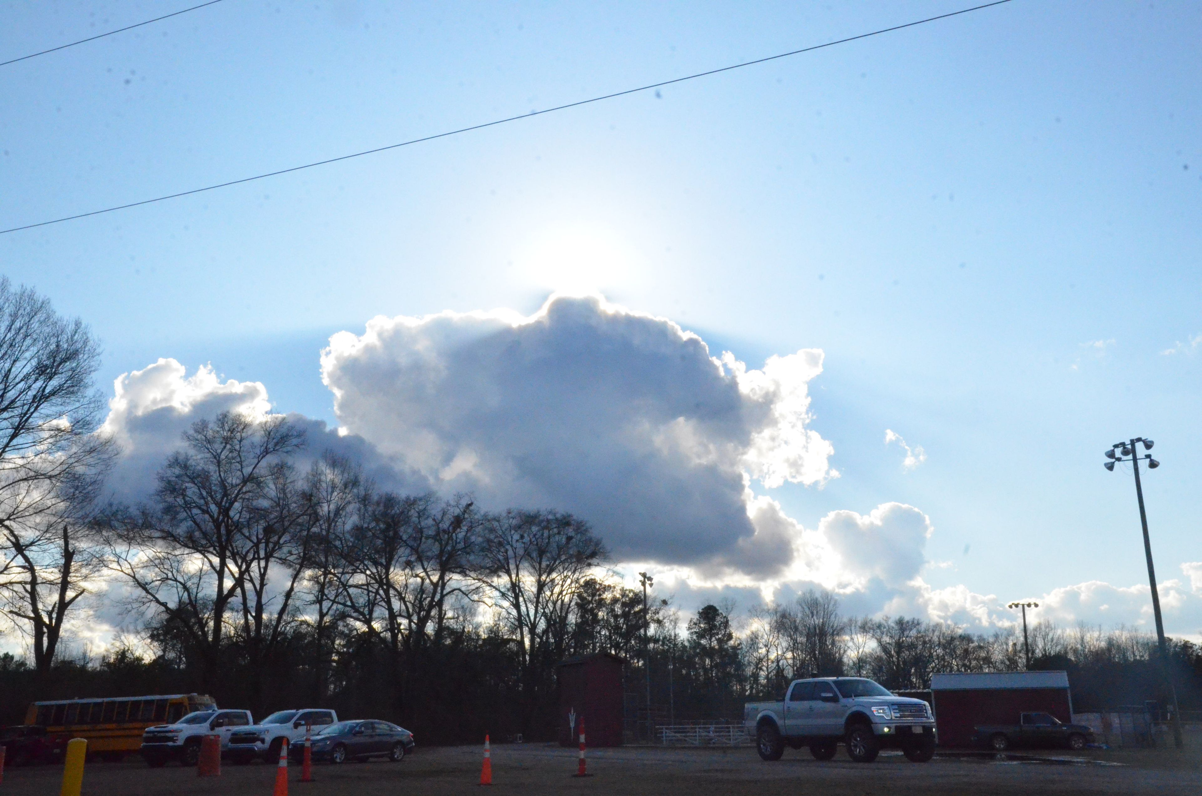 A picture of the clouds over Chilton County. 