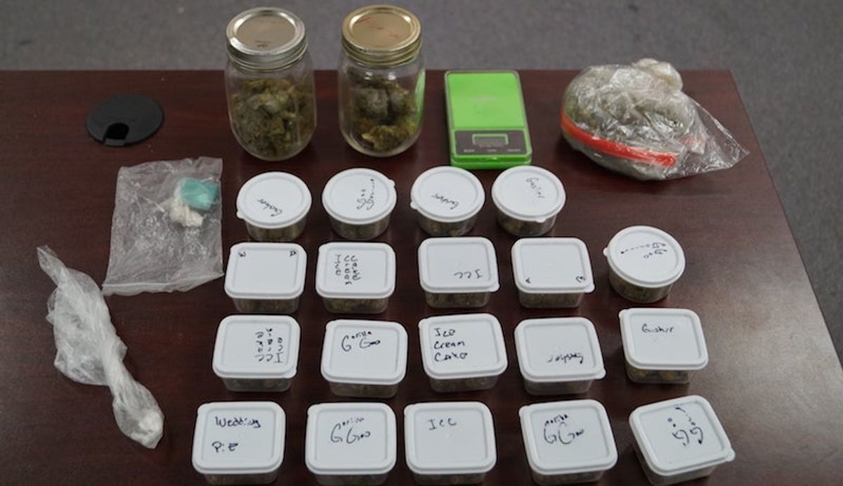 Traffic stop leads to drug charges arrest