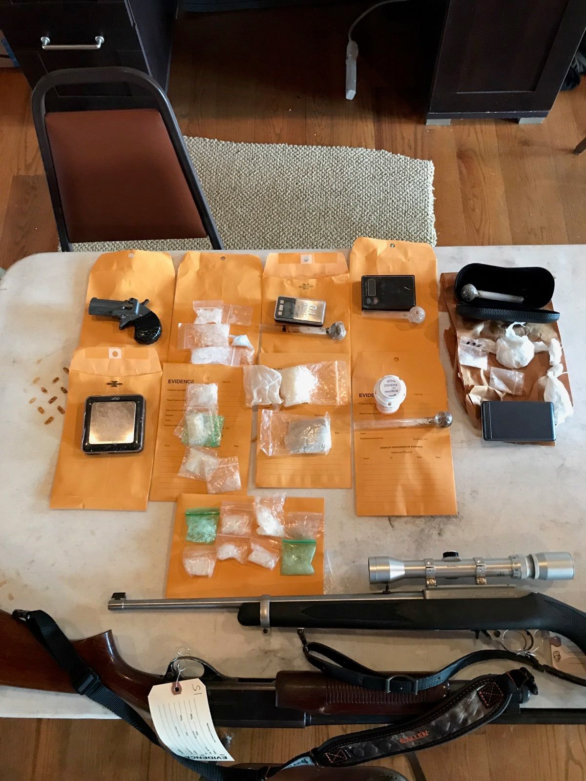 Multi-agency drug bust nets 6 arrests