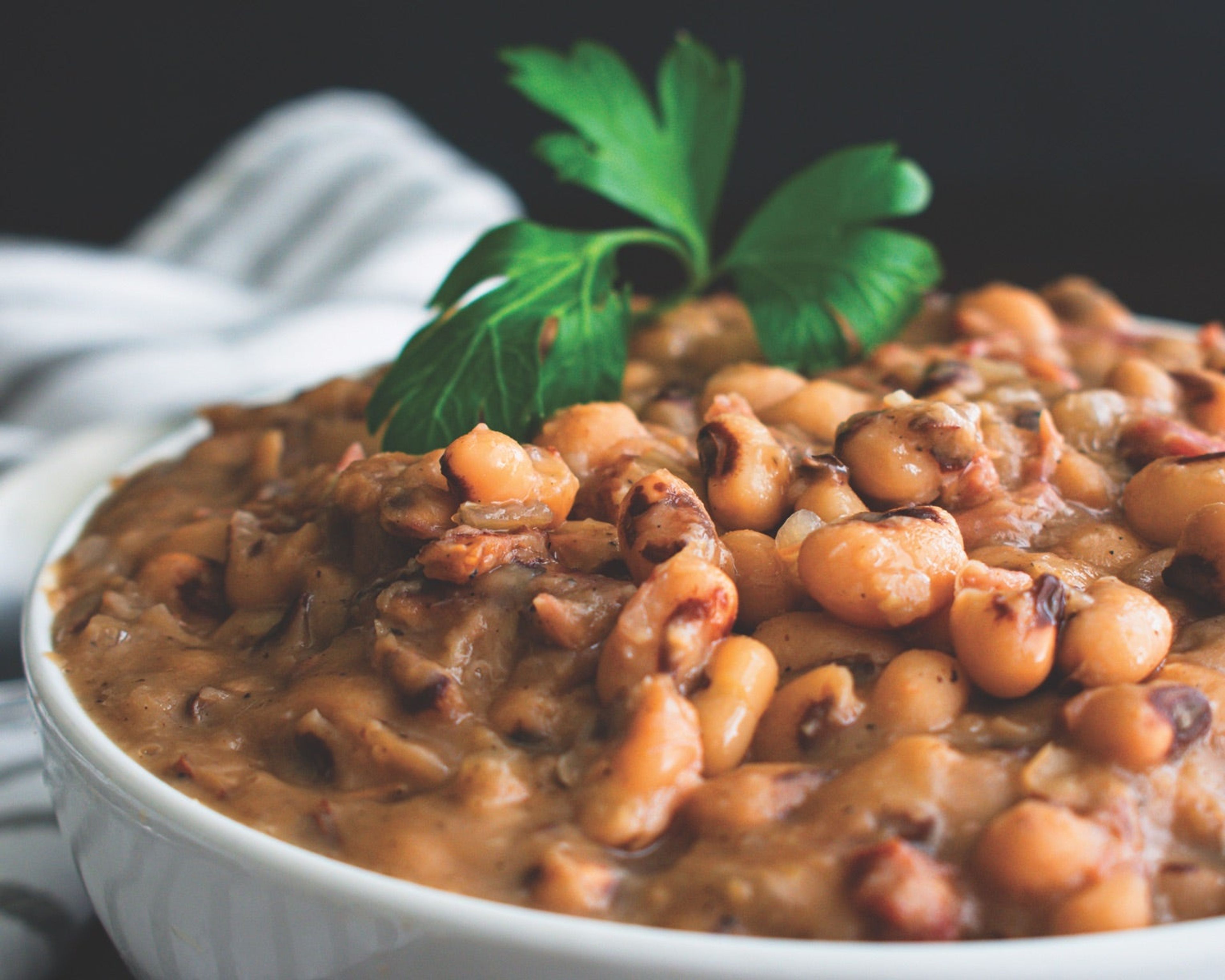 No New Year's table in the South would be complete without black-eyed peas and some type of green. (FILE | ADVERTISER)