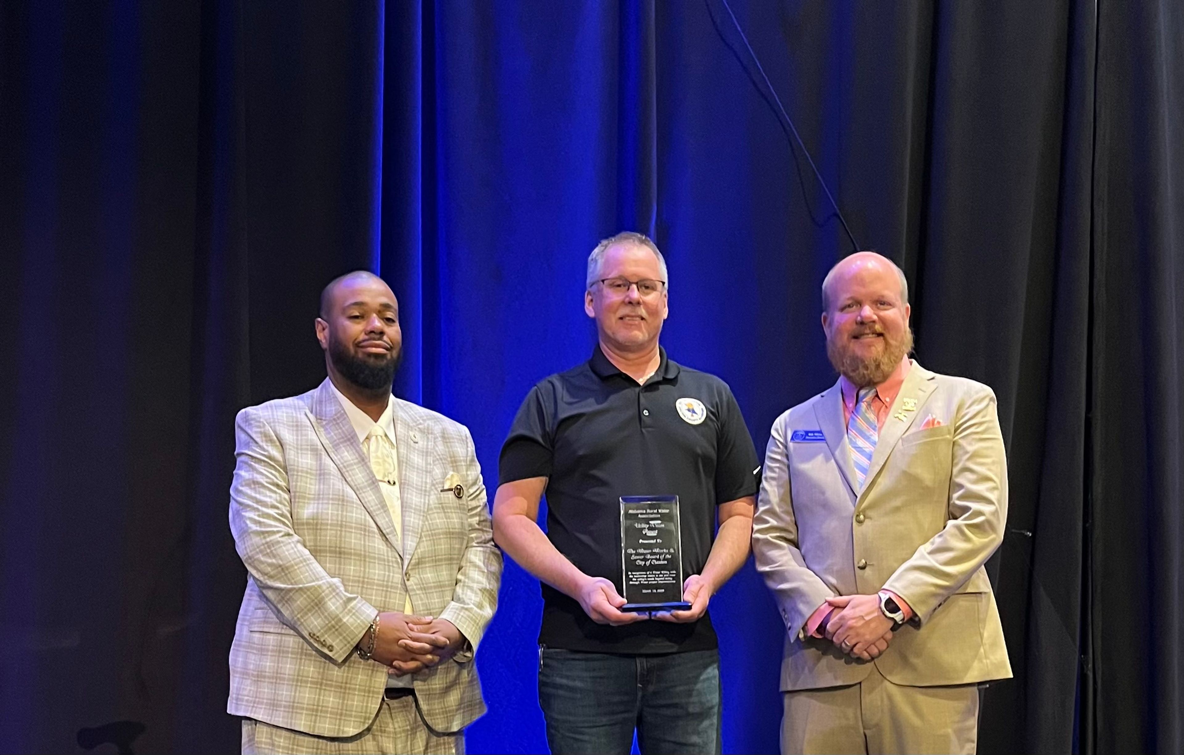 Clanton wins ARWA Utility Vision Award after important project  