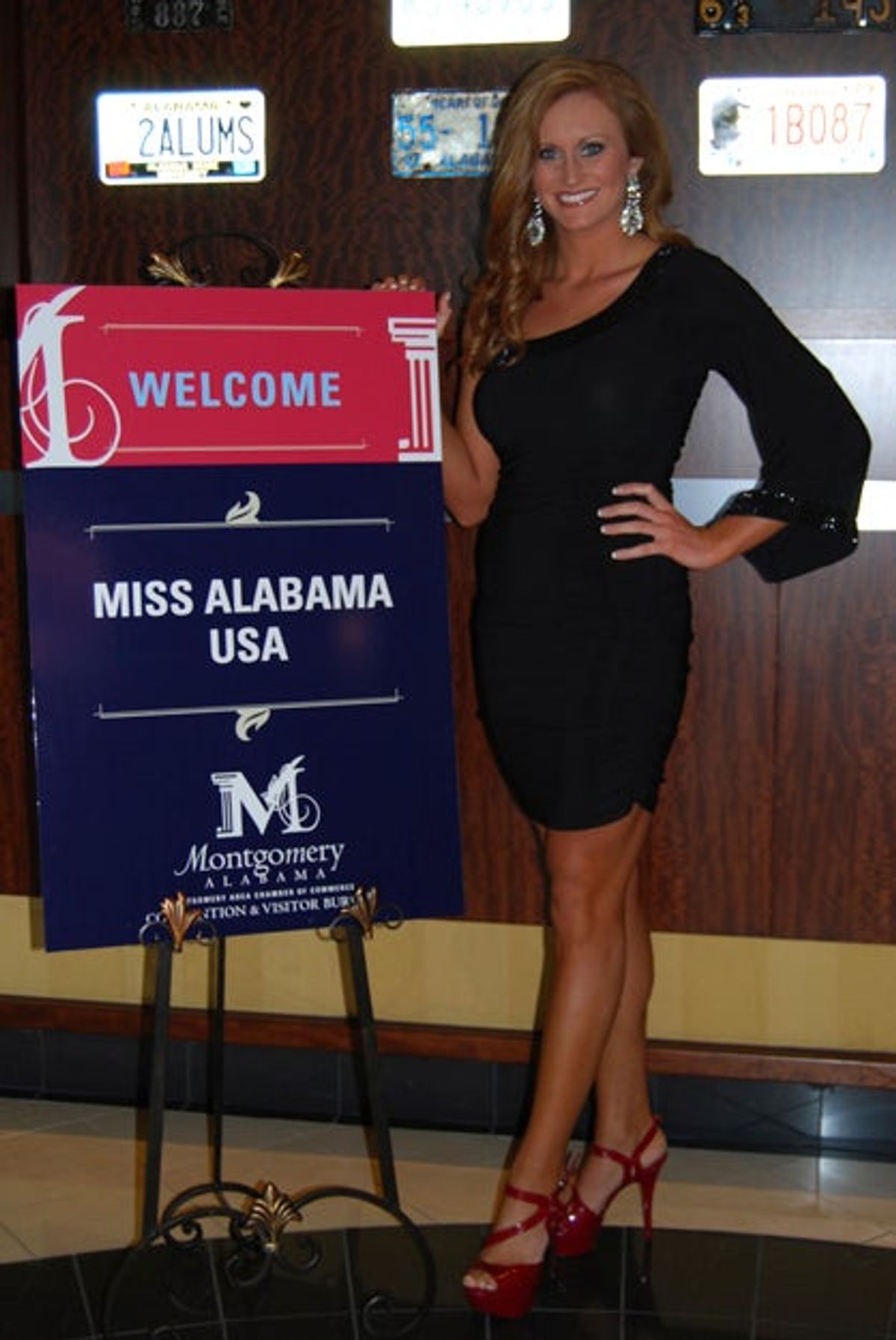 Pierce competes in Miss Alabama USA Pageant