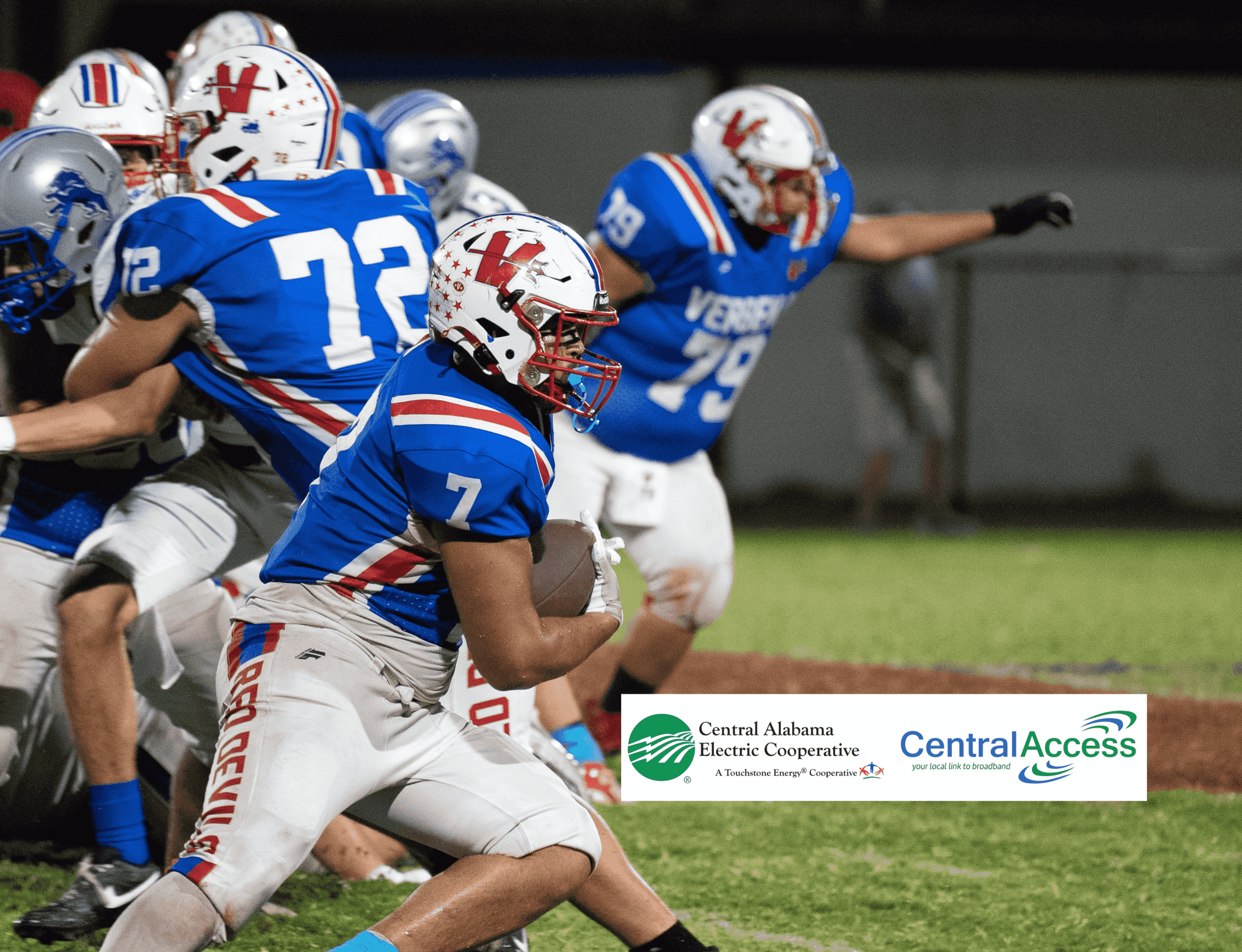 Verbena High School clinched its third playoff berth in the last five years with a 38-7 win over Red Level High School on Oct. 23.