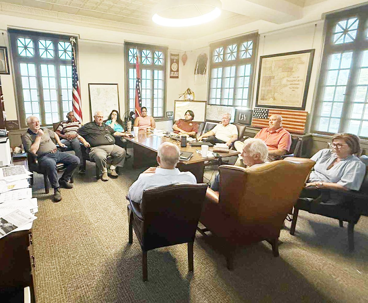 Justices receive updates regarding Mississippi County Courthouse in Osceola