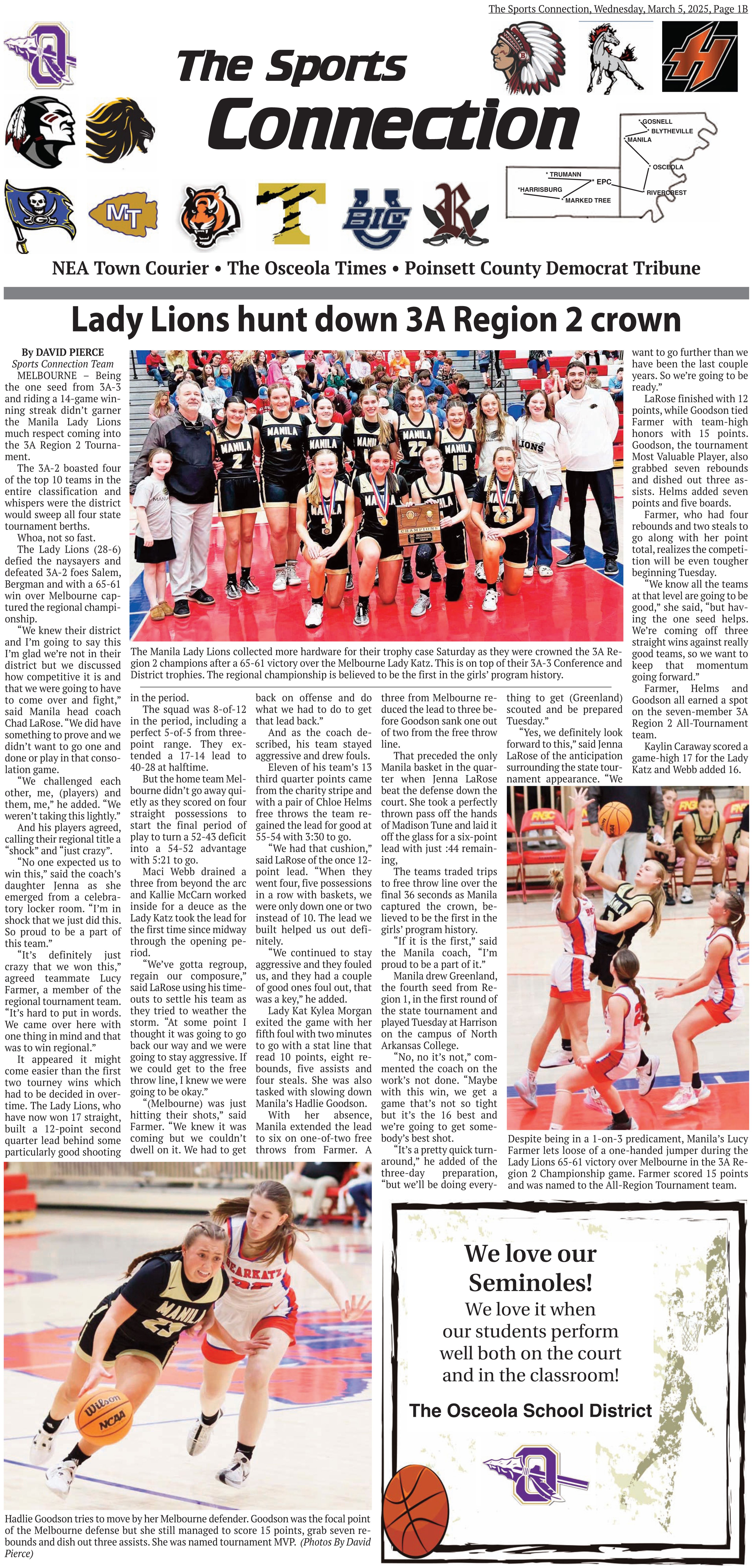 March 6, 2025 - Sports Connection: E-Edition