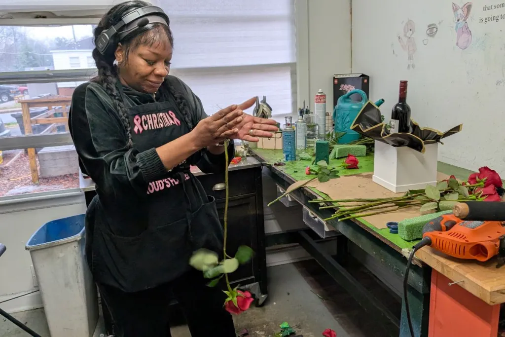Behind the scenes at west Charlotte's 'Valentine's Headquart
