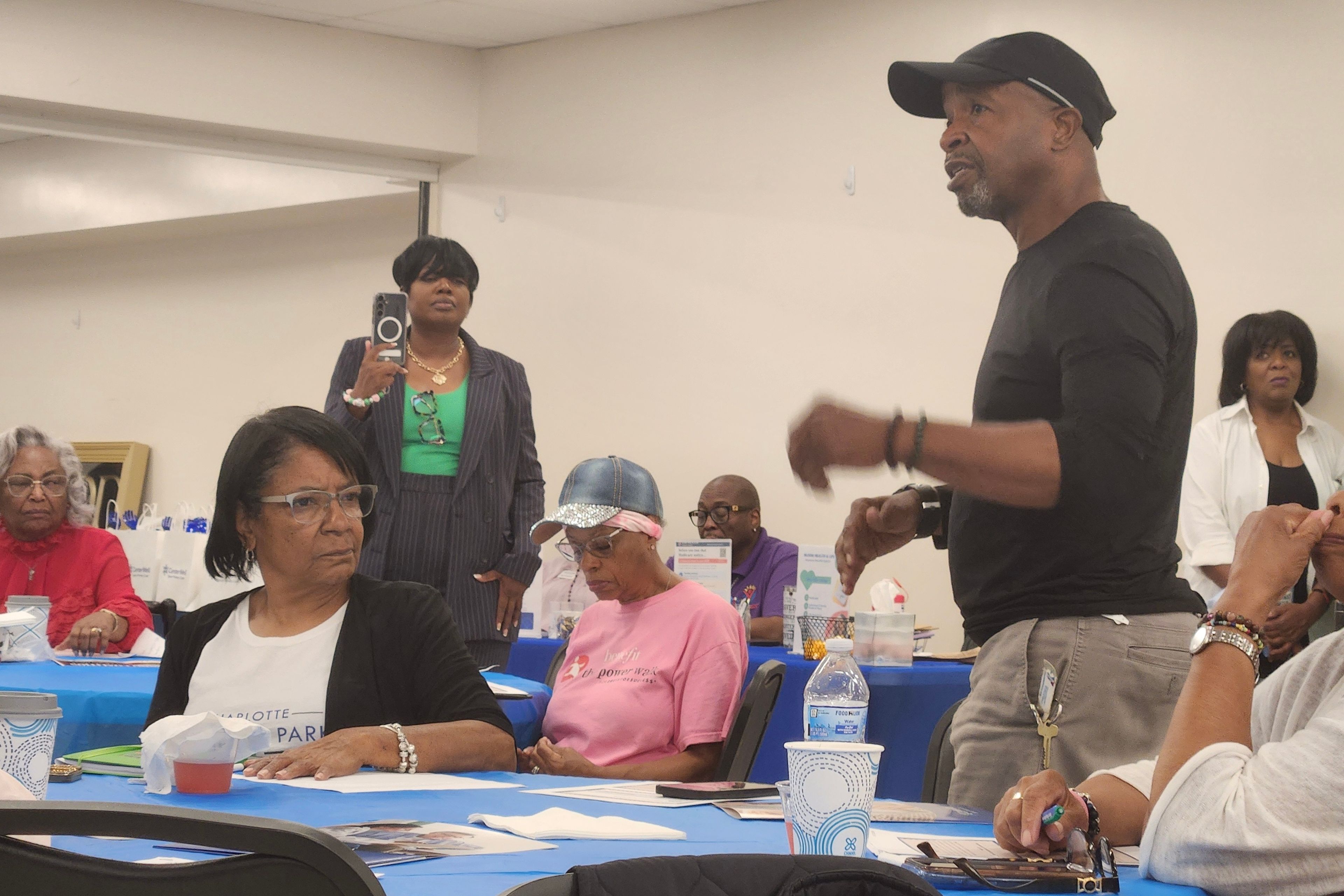 Hidden Valley neighborhood residents speak at community meeting Oct. 3, 2026
