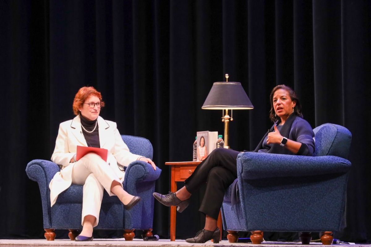 Susanne Rice Susan Rice, former advisor to Obama, reflects on 'things wor...