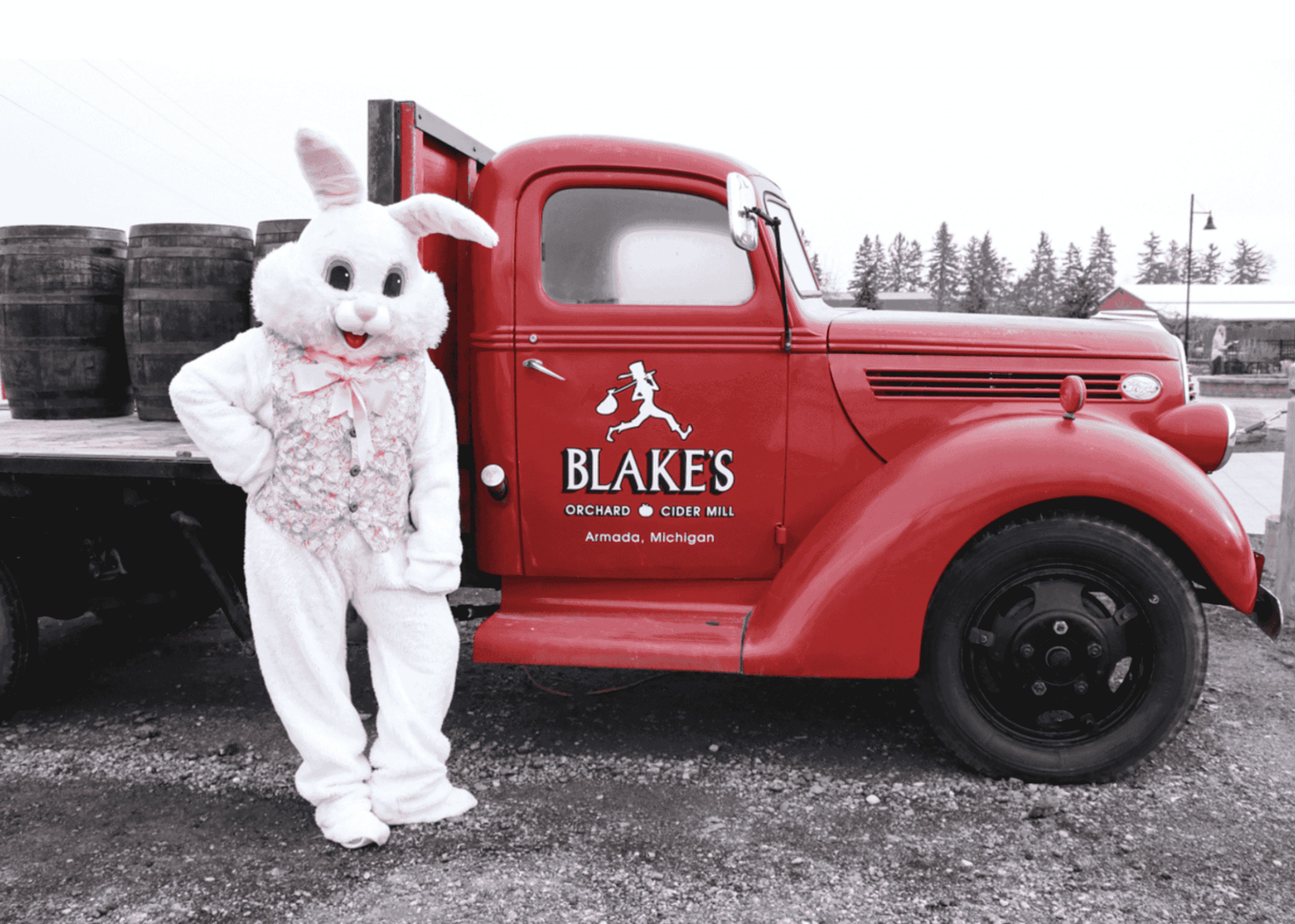 Easter Egg-stravaganza at Blake's Orchard & Cider Mill.