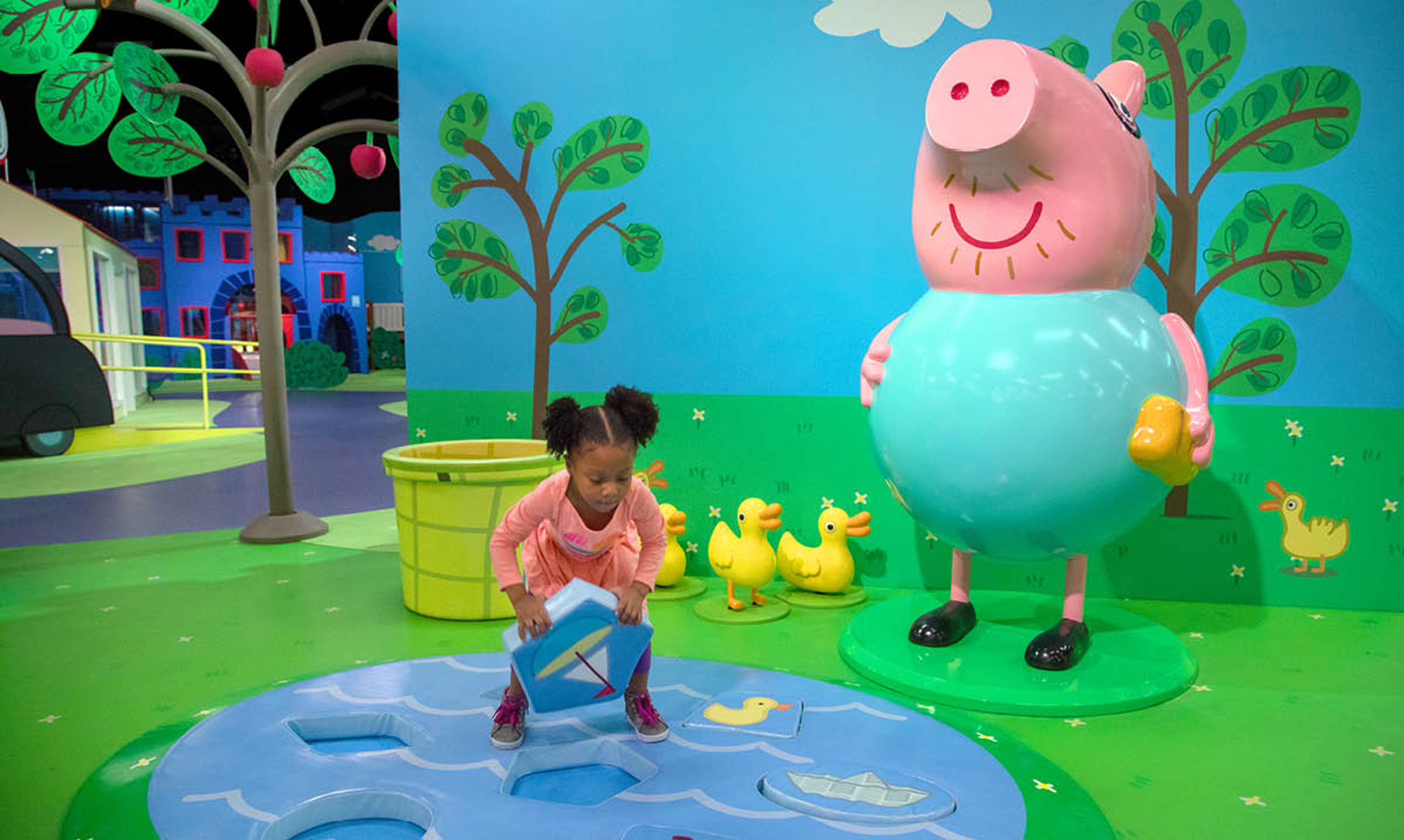 Parc à Billes Peppa Pig – 50 Boules Colorées, Piscine à Balles, Jouet Intérieur, Dès 36 Mois, Cadeau Enfant