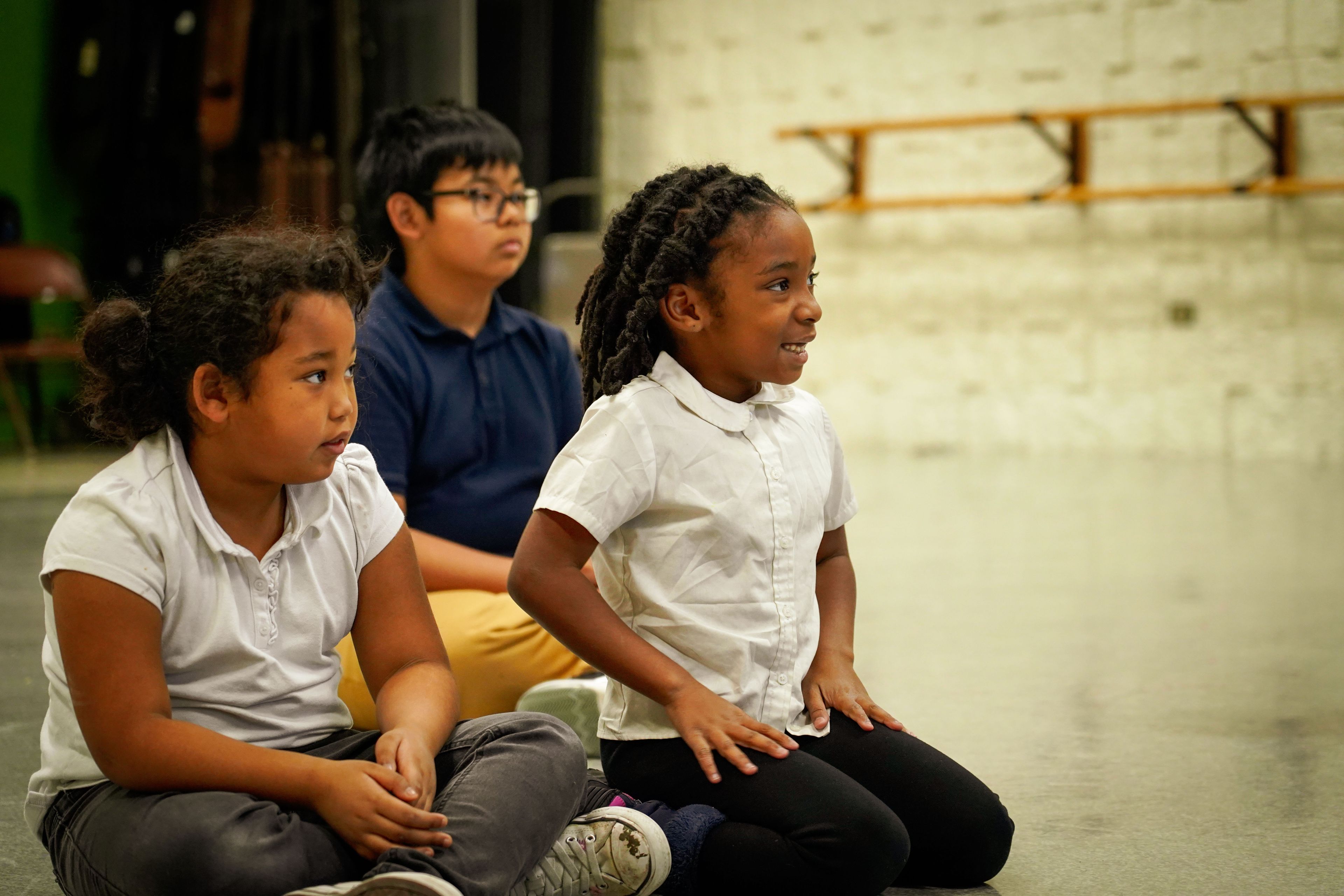 Noelle participating in Ravinia's Reach Teach Play Music Discovery Program.