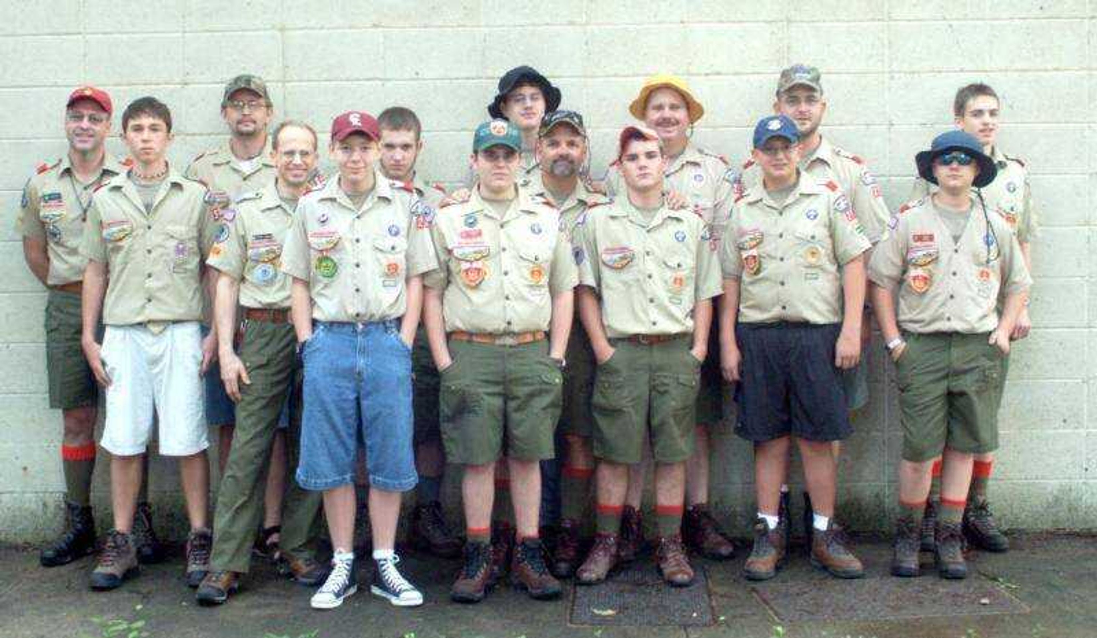 Local Boy Scouts attending Philmont Scout Ranch