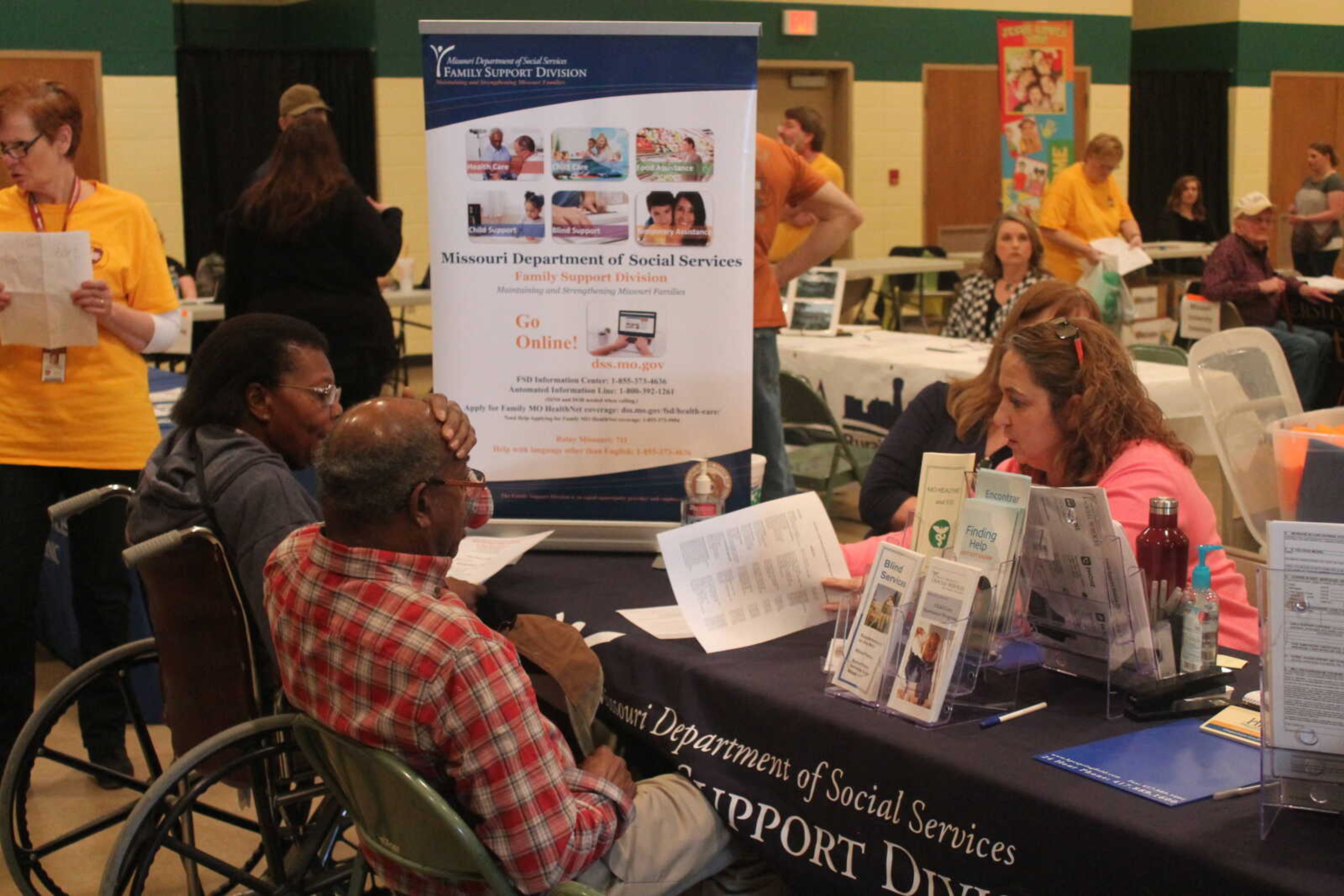 Multiple Disaster Aid Programs MARC event held at Malden Community Center