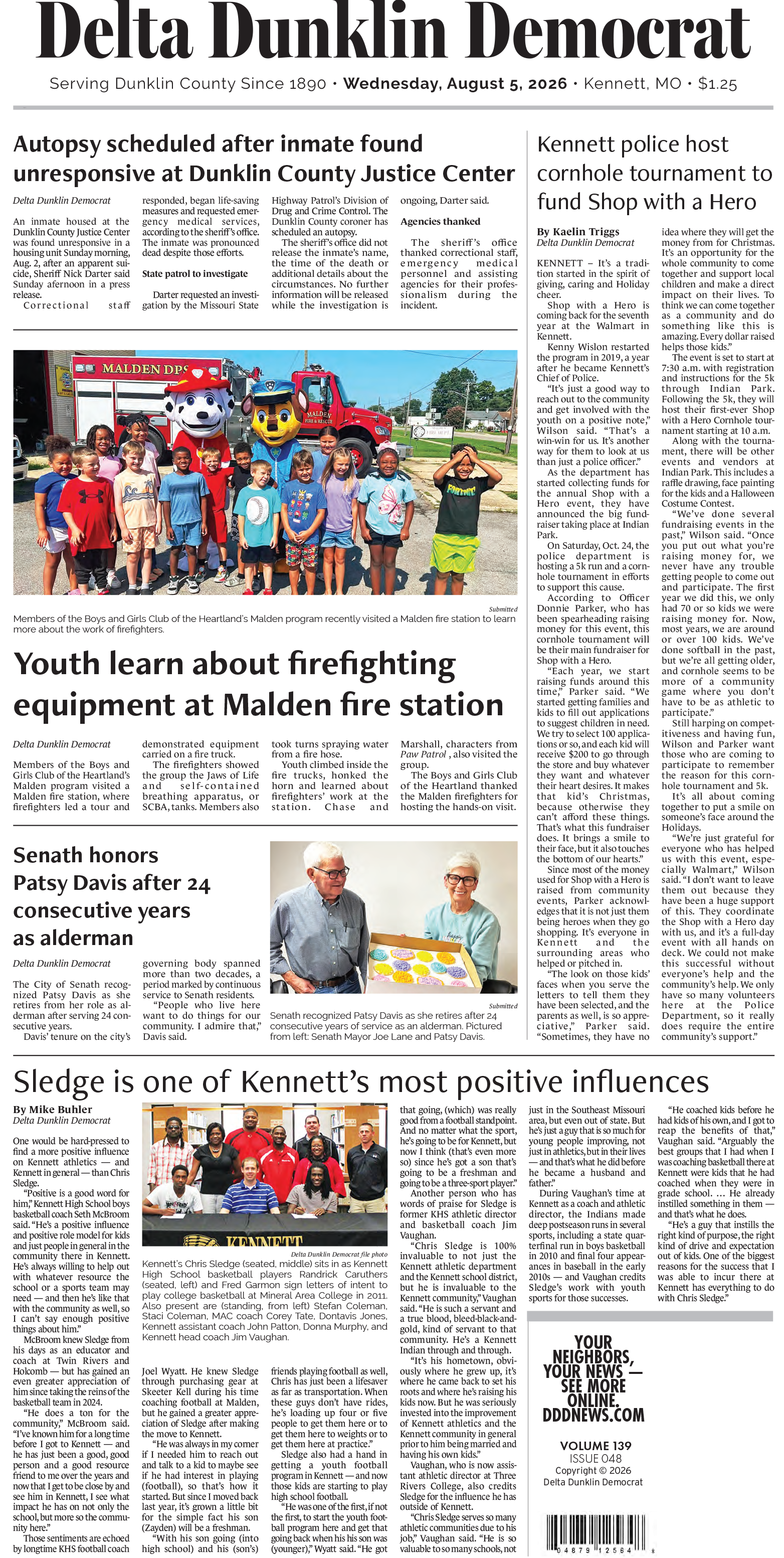 August 5, 2026: E-Edition