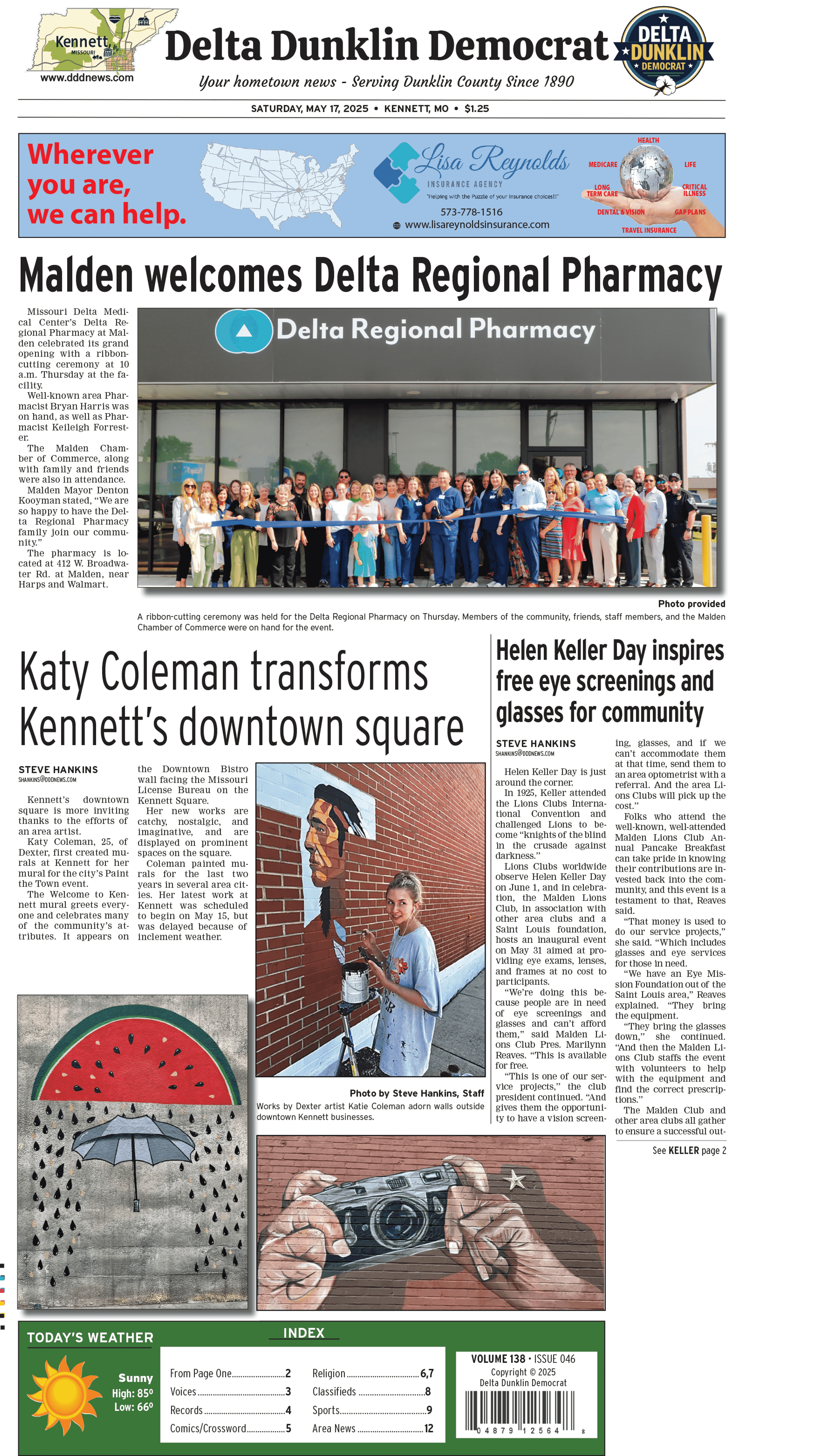 May 17, 2025 - Saturday: E-Edition