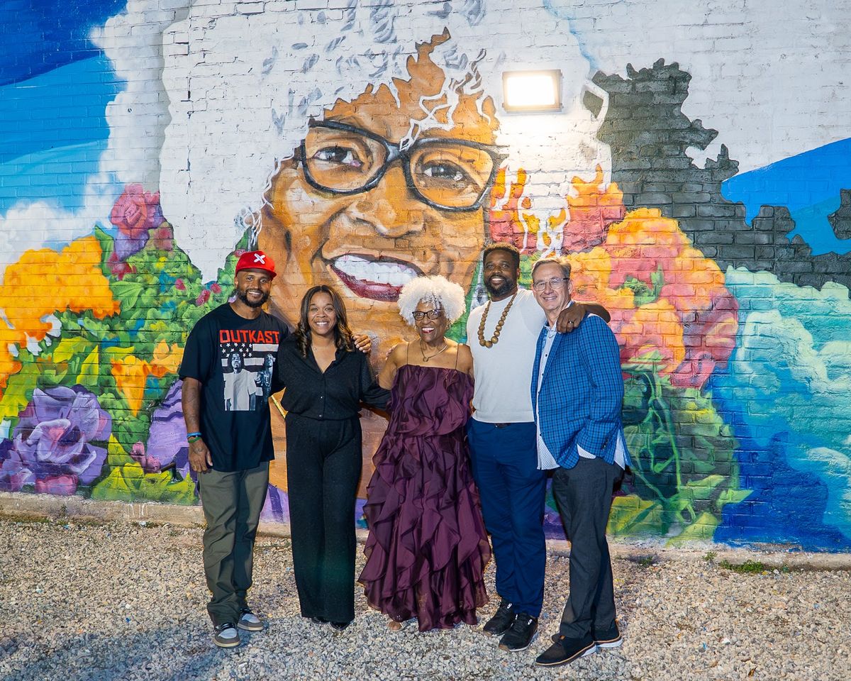 Mural Honors Sacramento Black Business Advocate Azizza Davis...