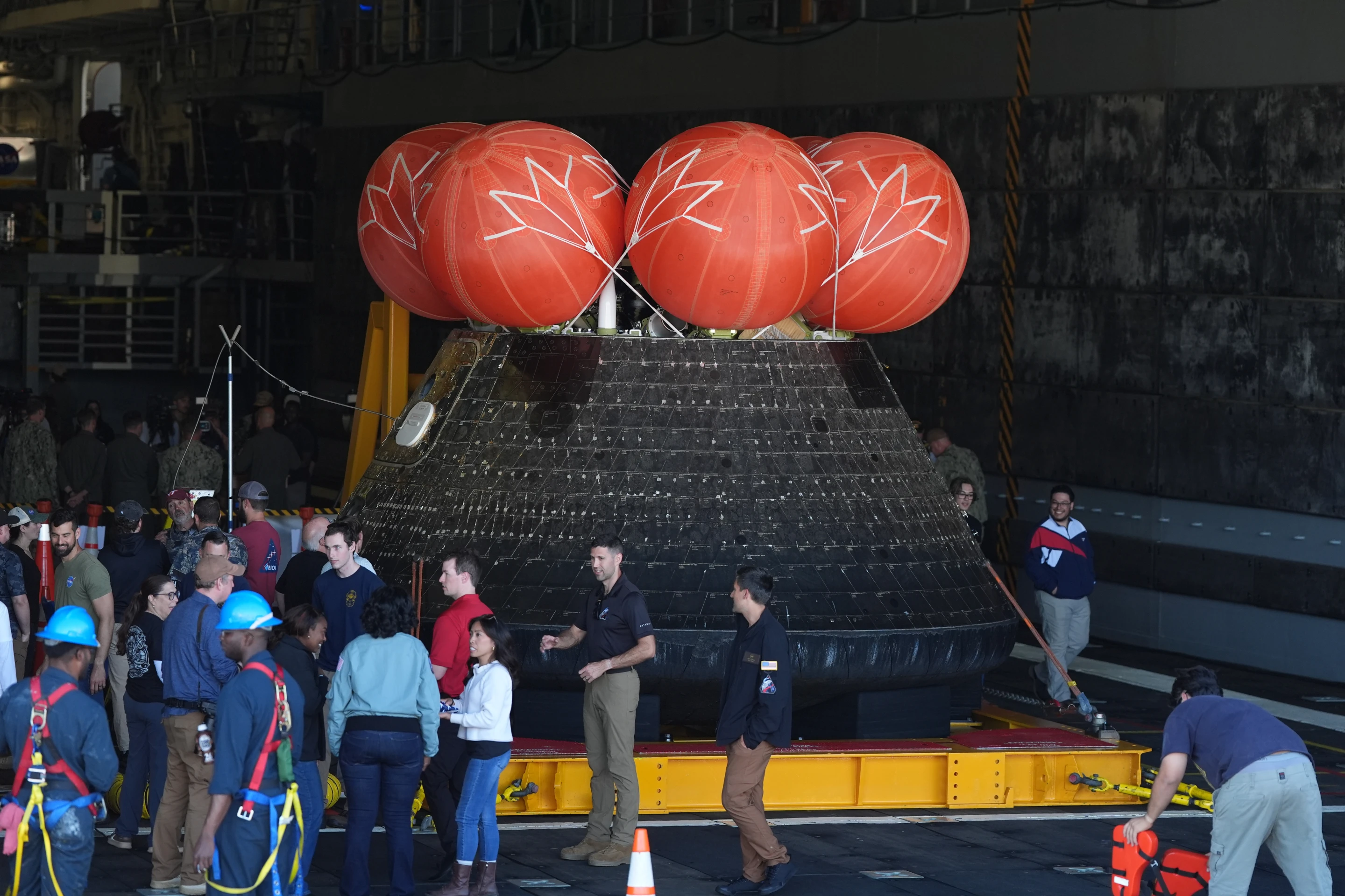 NASA’s Artemis II Moonship Returns Home To Its Launch Site After Historic Voyage