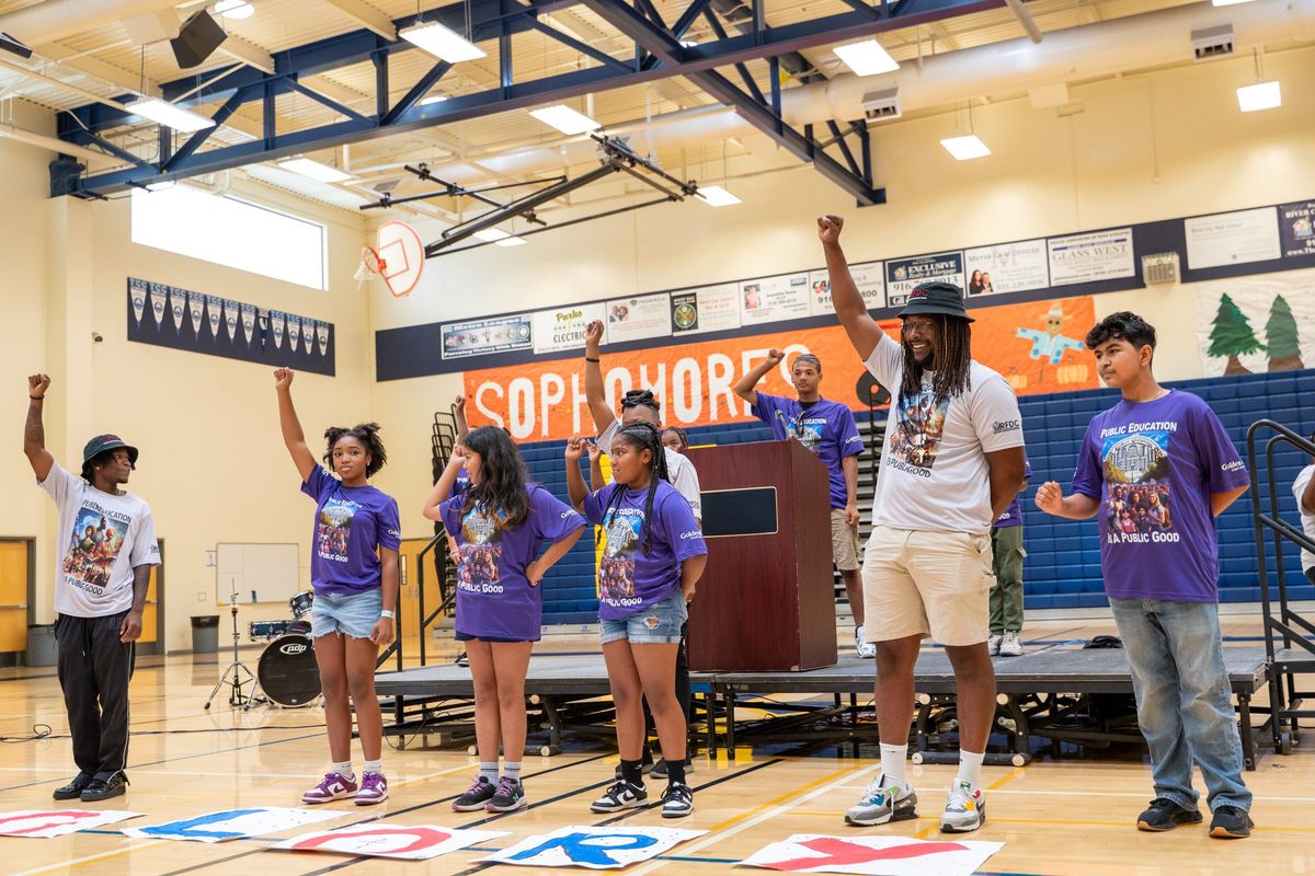 National Day of Social Action at River City High School