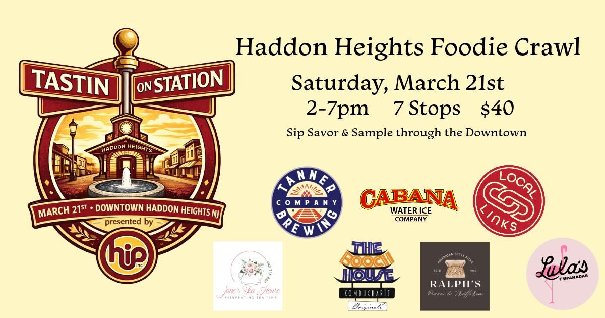 Downtown Haddon Heights Food and Drink Crawl to Hit Station Avenue on March 21