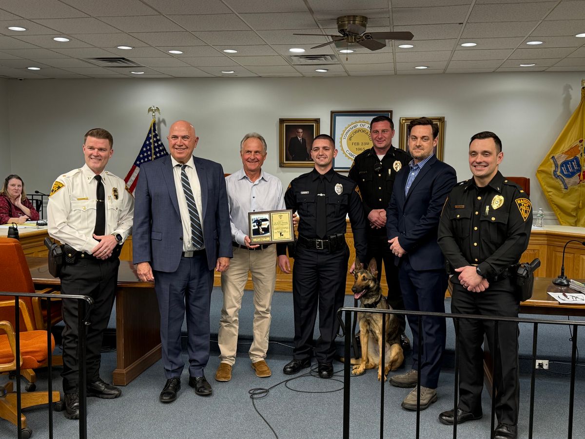 Ivy the K9 Joins Haddon Township Police as Commissioners Advance Housing and Infrastructure Plans