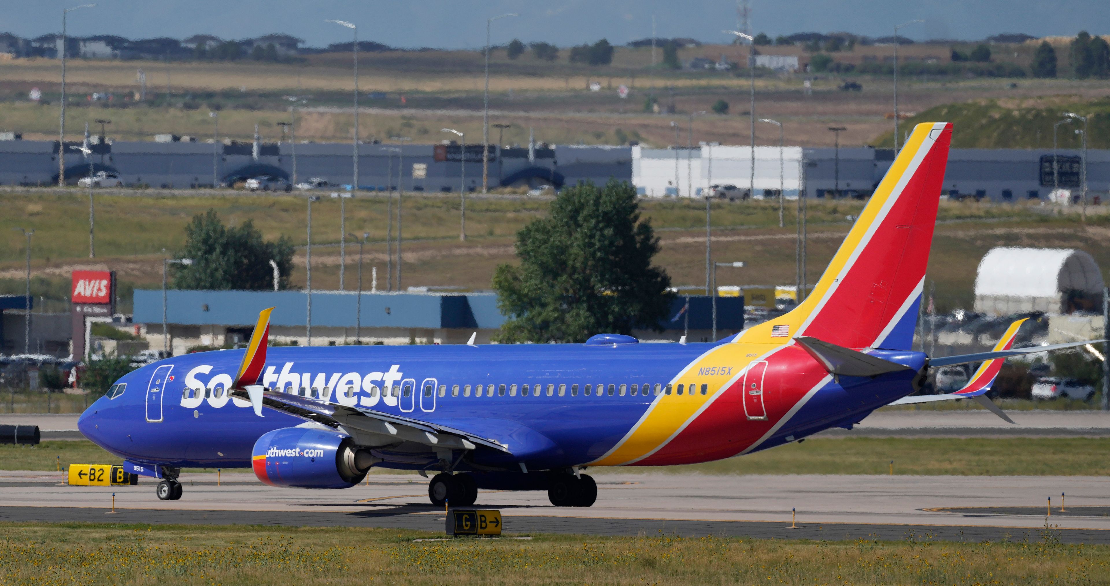 FILE - A Southwest Airlines jetliner waits on a runway for departure from Denver International Airport Friday, Sept. 1, 2023, in Denver. Activist shareholder Elliott Investment Management has taken a $1.9 billion stake in Southwest Airlines. The investment firm said Monday, June 10, 2024, that Southwest failed to keep up with other airlines and suffers from outdated technology and operations.