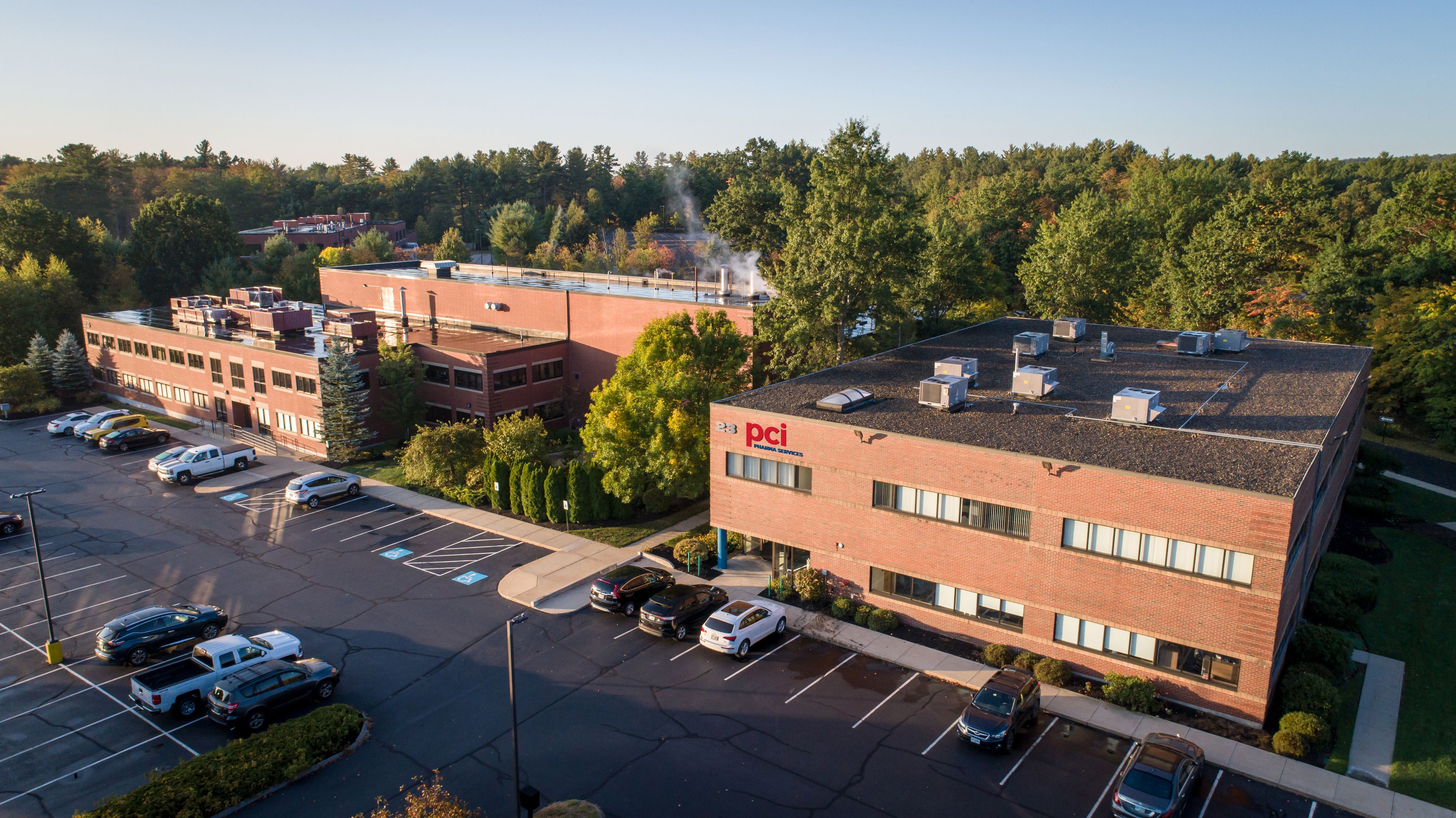 PCI Pharma ServicesCampus in Bedford, USBundesstaat New Hampshire, s...