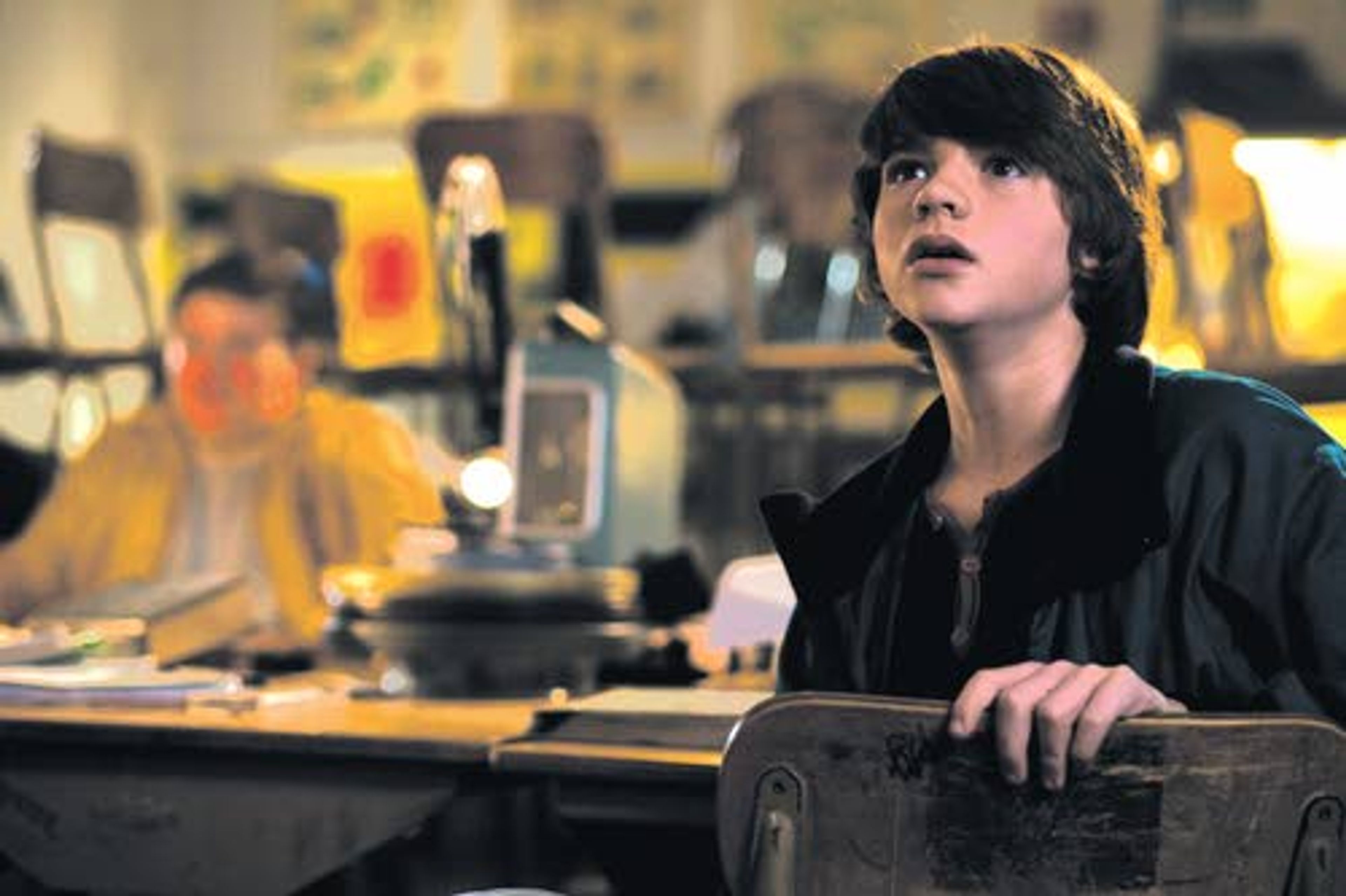 In this film publicity image released by Paramount Pictures,
Joel Courtney is shown in a scene from "Super 8." (AP
Photo/Paramount Pictures, Francois Duhamel)