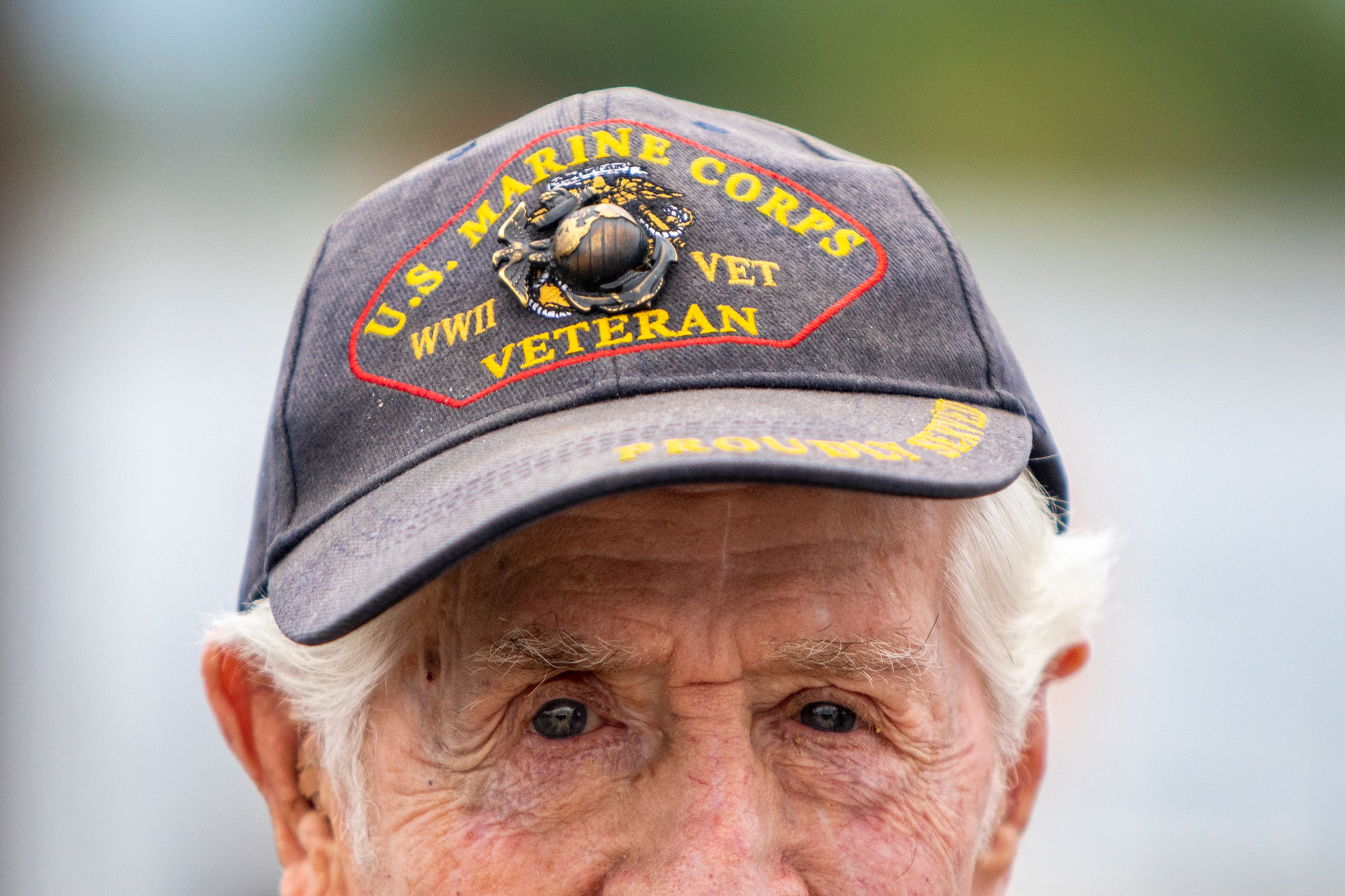 Paul Sauder, of Lewiston, enjoys some morning fishing Wednesday at Mann Lake in the Lewiston Orchards. Sauder, who is 98, fishes at there few times a week. He is a decorated Marine veteran and an avid outdoorsman.