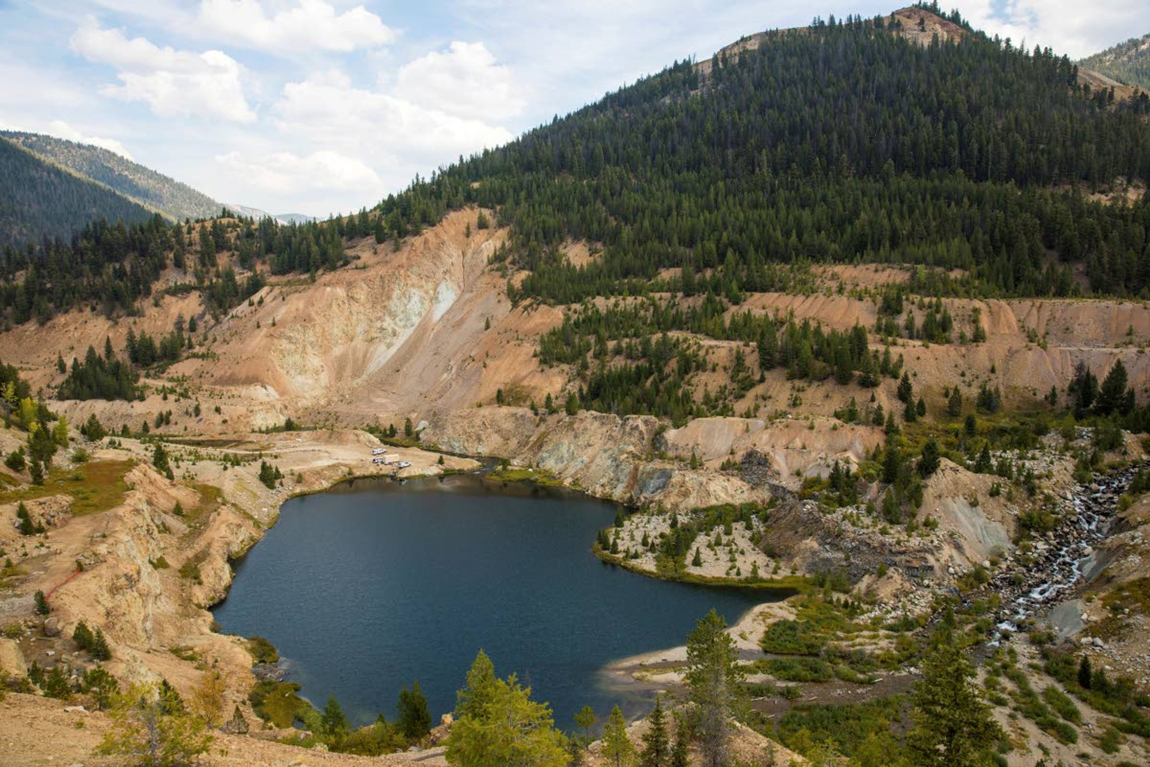 Associated Press fileThe Yellow Pine open-pit gold mine is shown in this Sept. 19, 2018, photo.