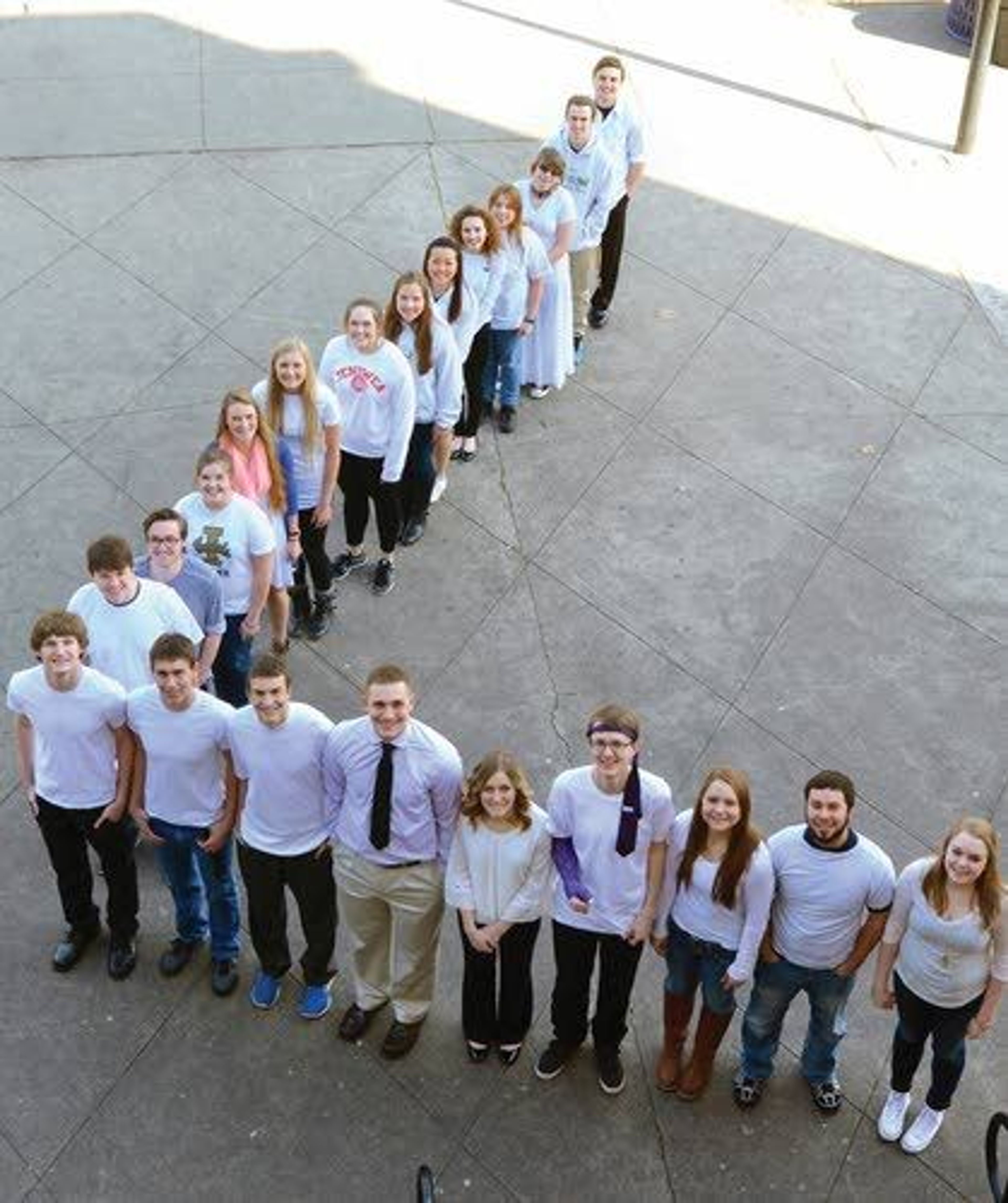 Lewiston High School’s senior students in a leadership class have created a project, with a senior carpentry class, to rebuild the “L” on the Lewiston Hill.