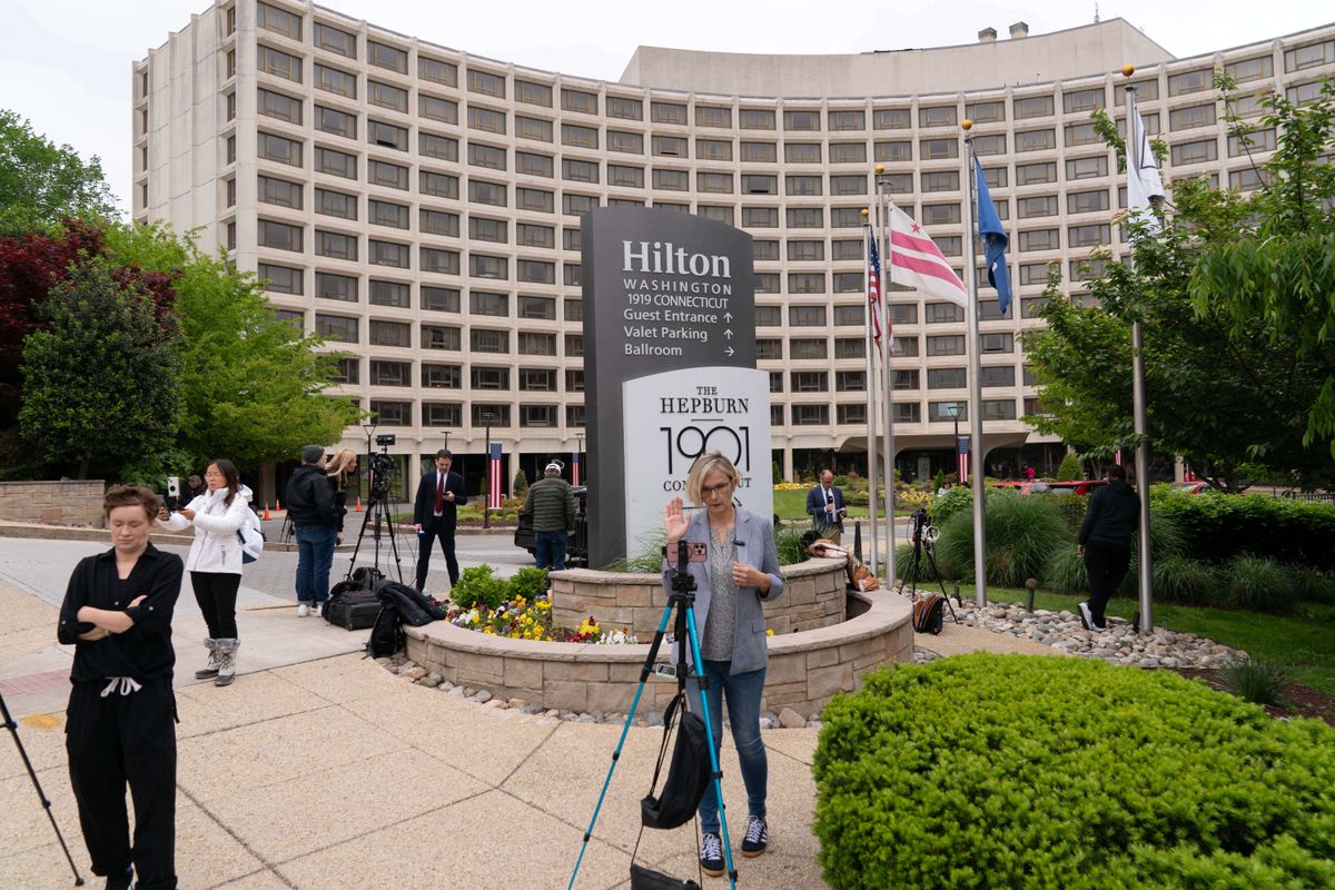 Real Reporter Reporters covered correspondents’ dinner shooting in real ti...