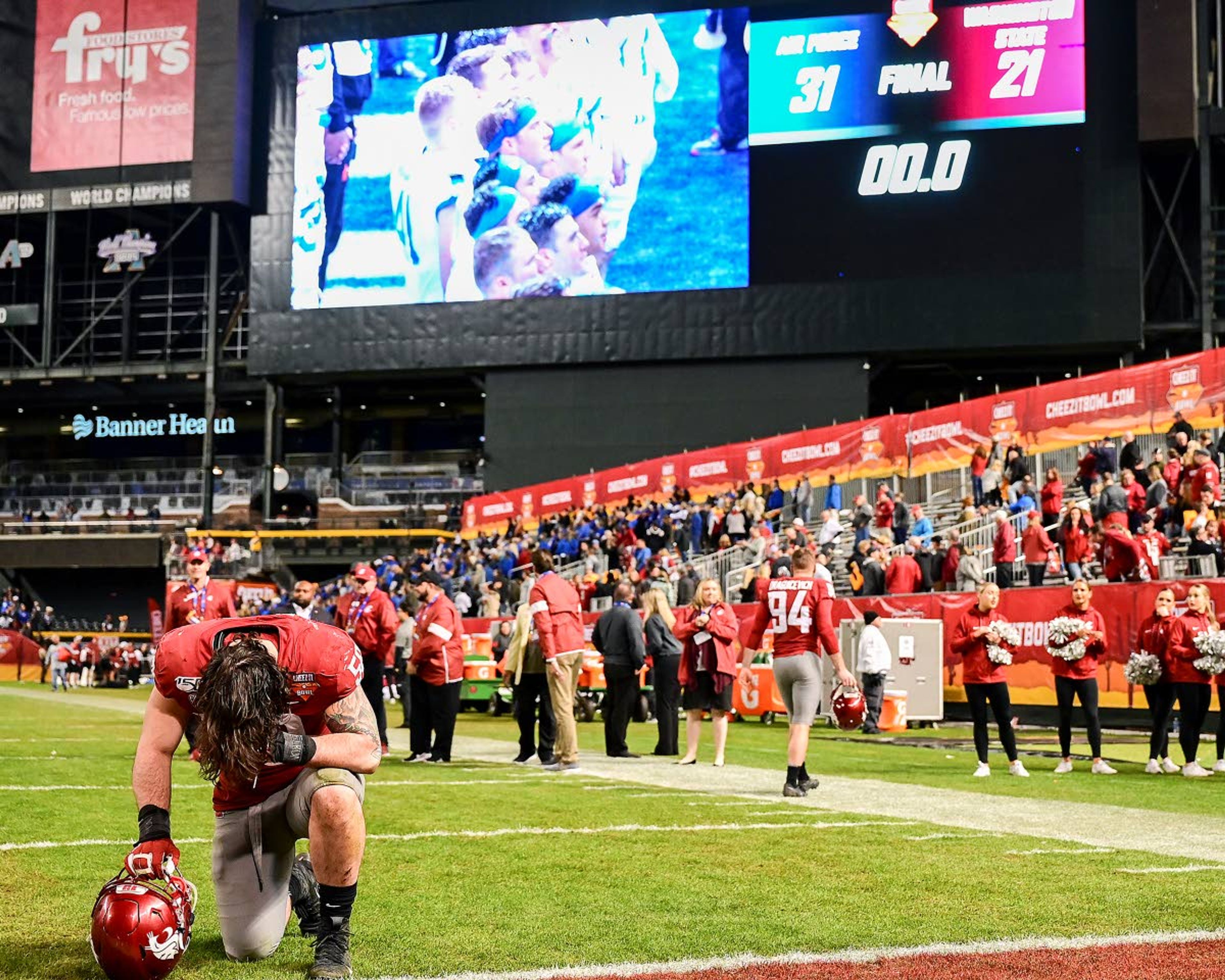 Cougars fall in CheezIt Bowl