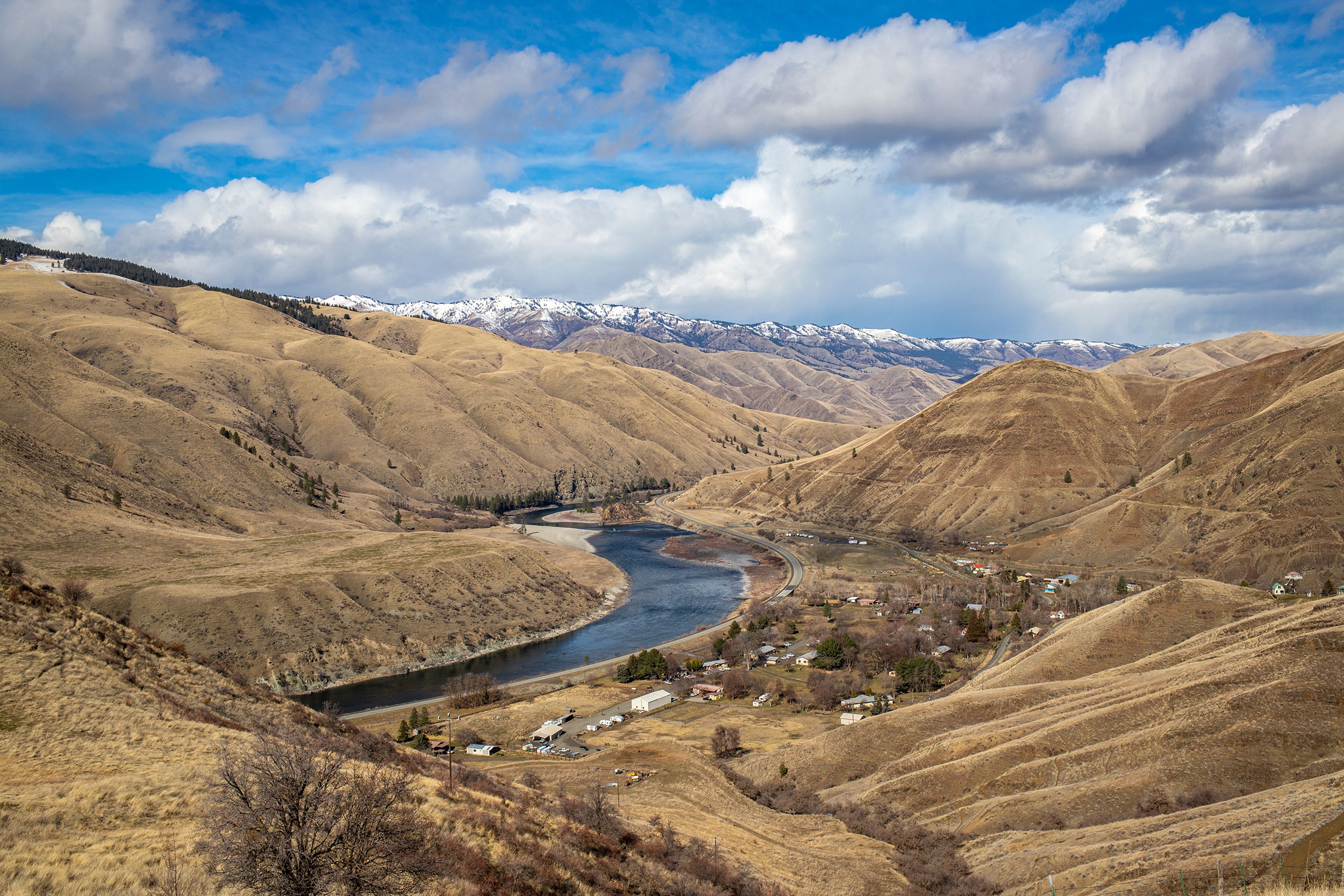 A sunny day shines down on the town of White Bird on Monday, which is ground zero for the recent outbreak of CWD, or chronic wasting disease. The 6 mile area where CWD has been discovered in the local deer population around White Bird is small but still a matter of concern for Idaho Fish and Game.