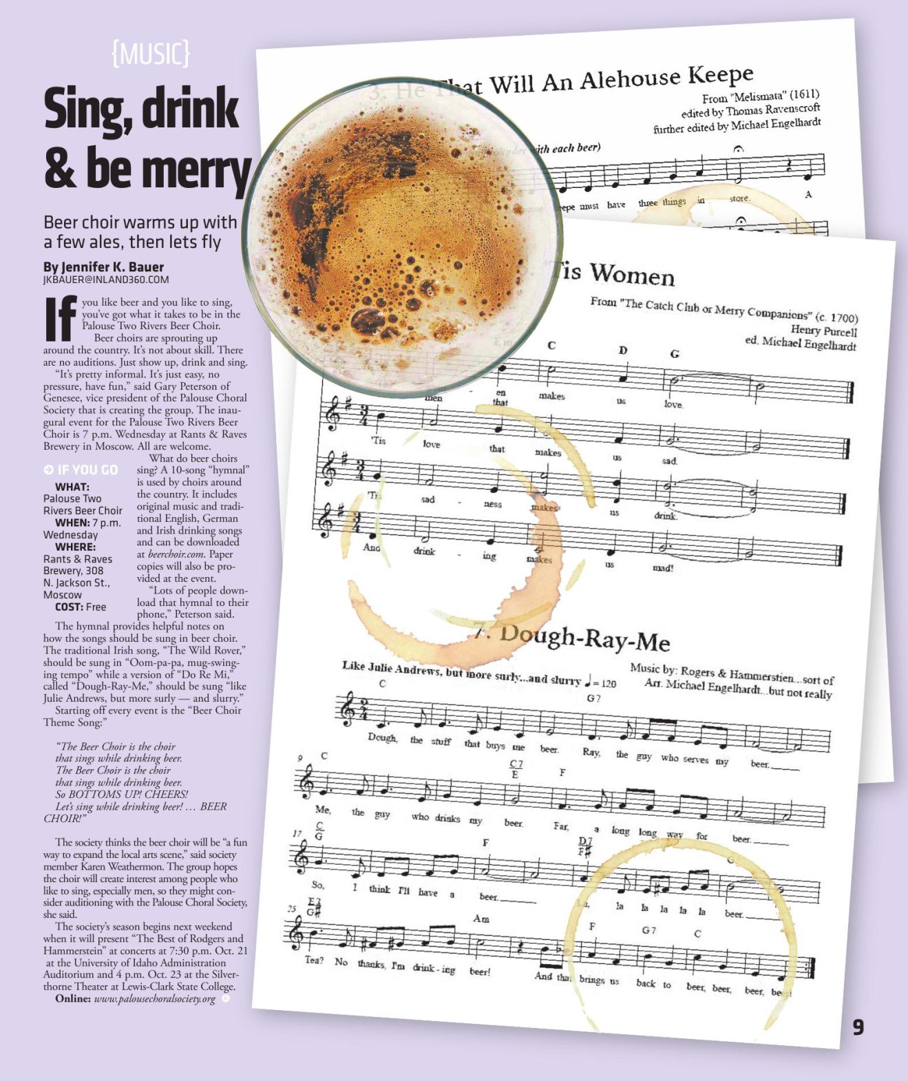 Sing, drink & be merry